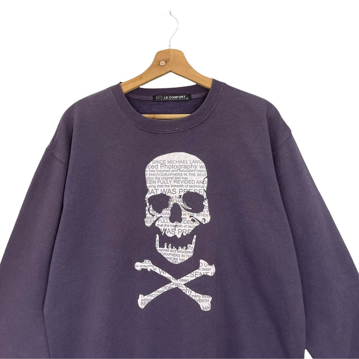 Hysteric Glamour Skull Printed Big Logo Crewneck Sweatshirt Size M Size US M / EU 48-50 / 2 - 4 Thumbnail