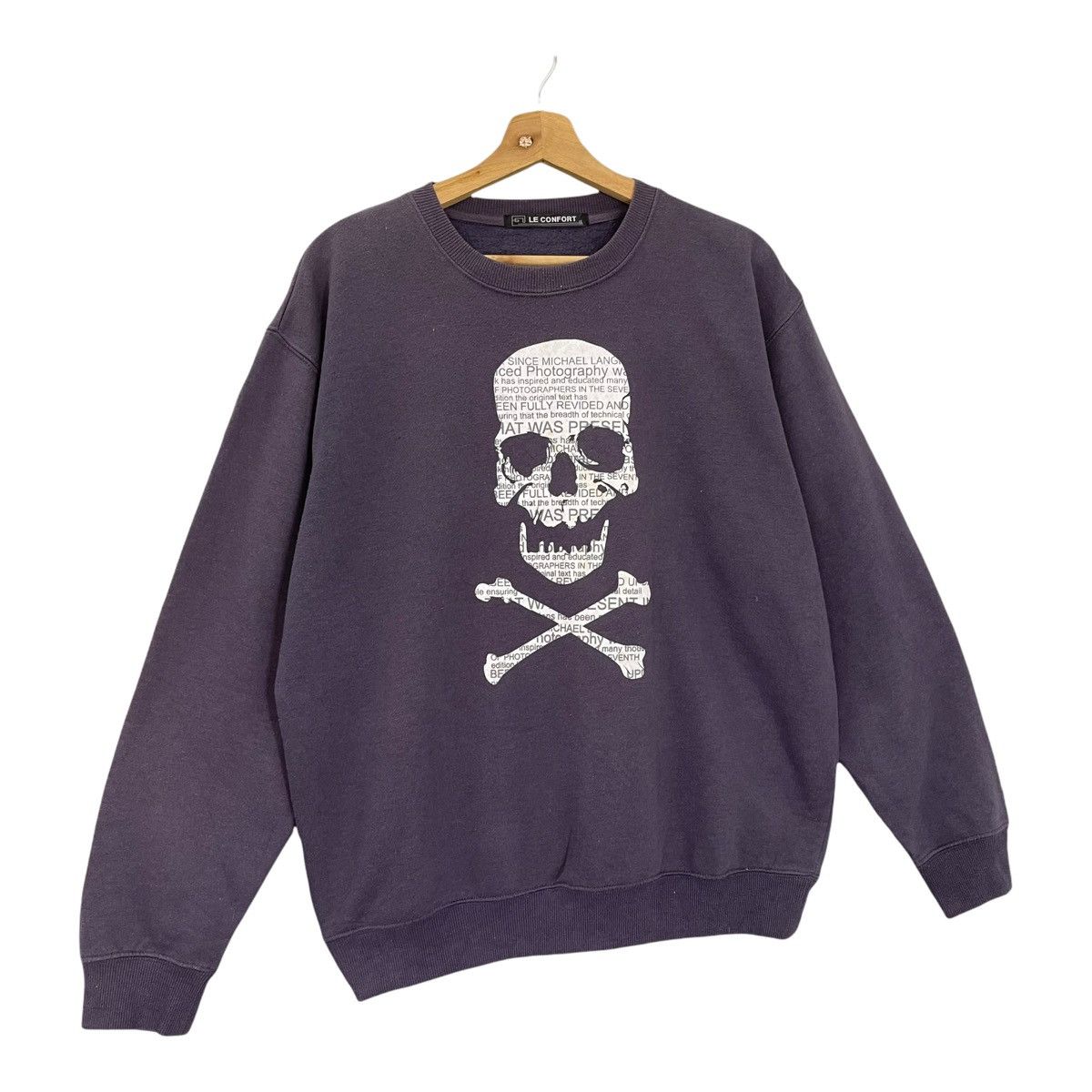 Hysteric Glamour Skull Printed Big Logo Crewneck Sweatshirt Size M Size US M / EU 48-50 / 2 - 2 Thumbnail