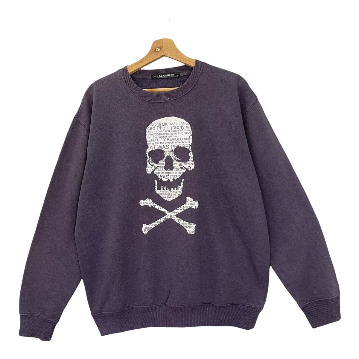Hysteric Glamour Skull Printed Big Logo Crewneck Sweatshirt Size M Size US M / EU 48-50 / 2 - 3 Thumbnail