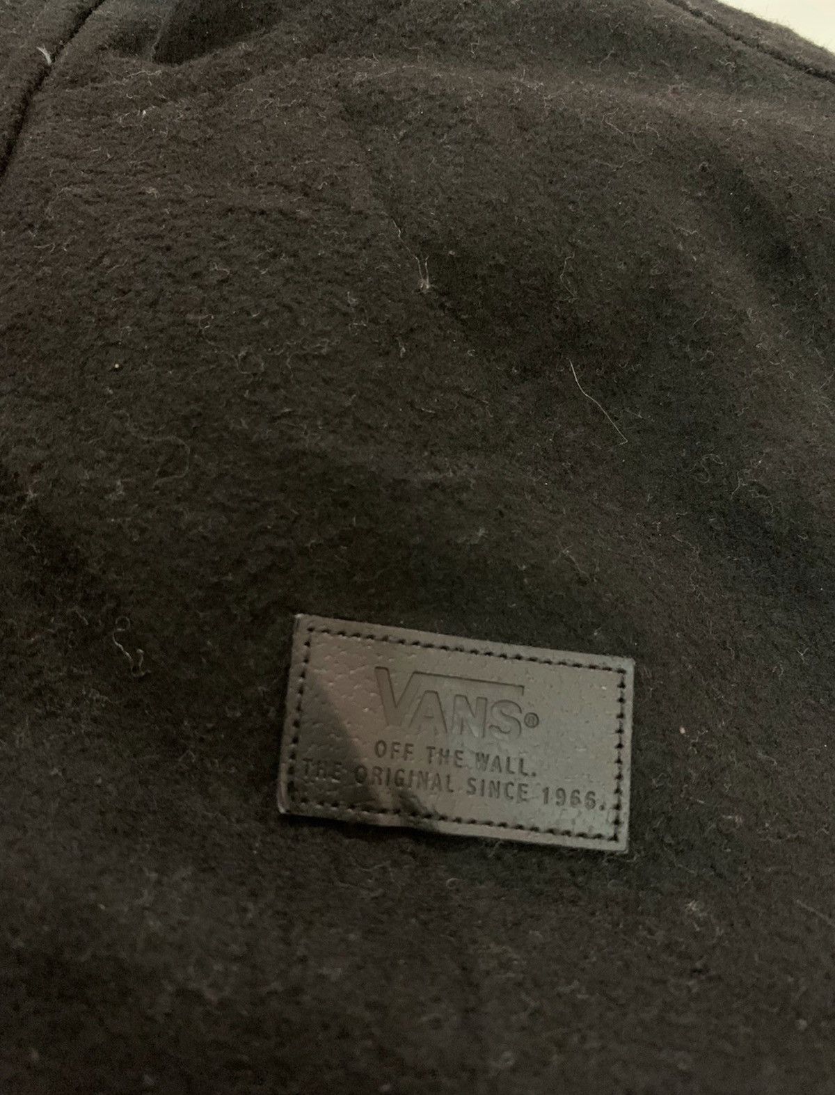 Japanese Brand Vans Wools Black Jacket hoodie Size US M / EU 48-50 / 2 - 6 Thumbnail