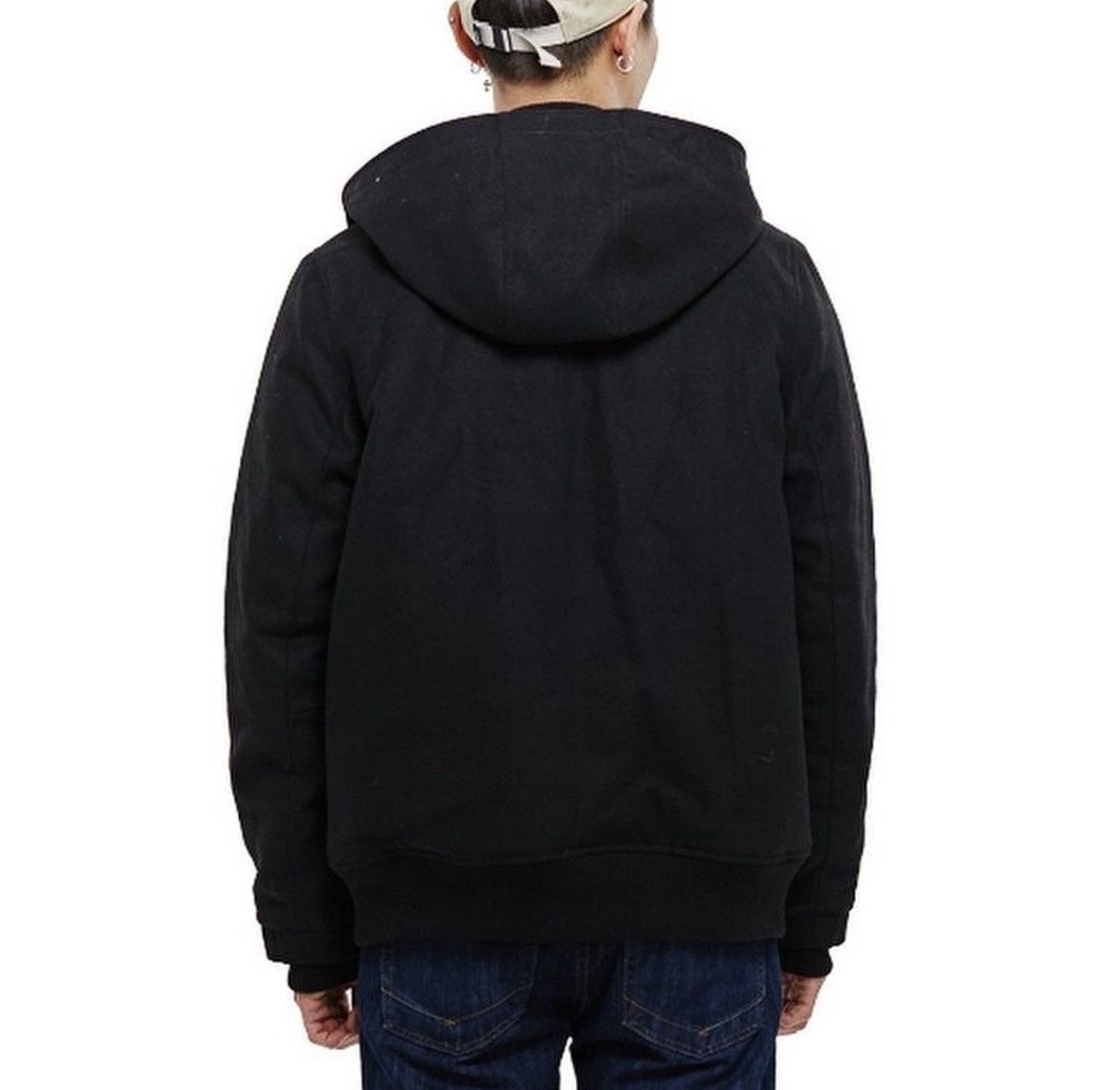 Japanese Brand Vans Wools Black Jacket hoodie Size US M / EU 48-50 / 2 - 4 Thumbnail