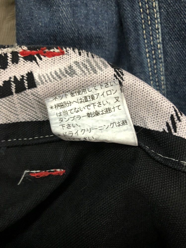 Japanese Brand Vintage MILKBOY Japan Coated Checks Baggy Cargo Pant Size US 32 / EU 48 - 17 Thumbnail