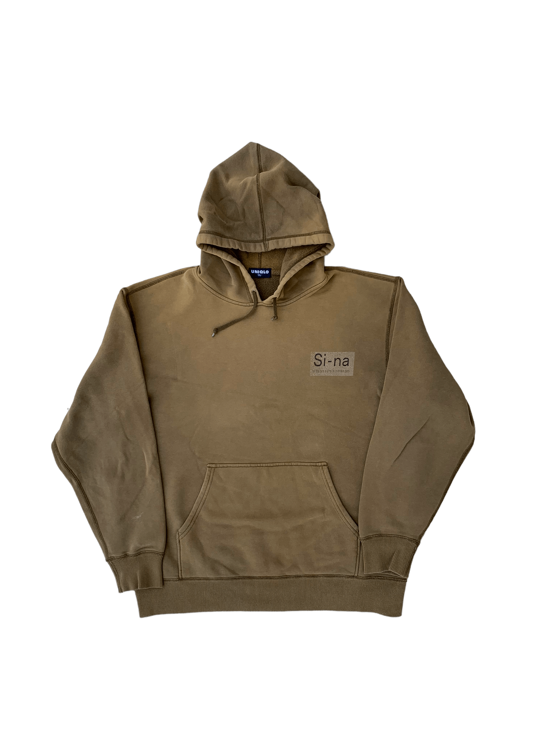 Uniqlo Vintage Uniqlo Sunfaded Brown Hoodie Size US XL / EU 56 / 4 - 1 Thumbnail