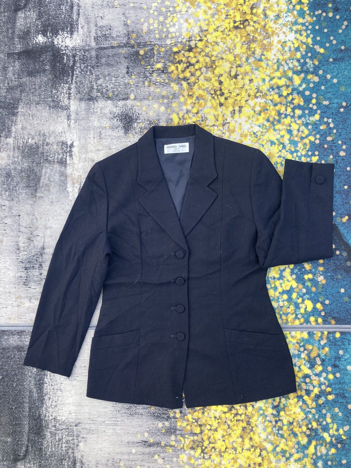 Designer GERARD DAREL BLAZER JACKET Size US S / EU 44-46 / 1 - 2 Thumbnail