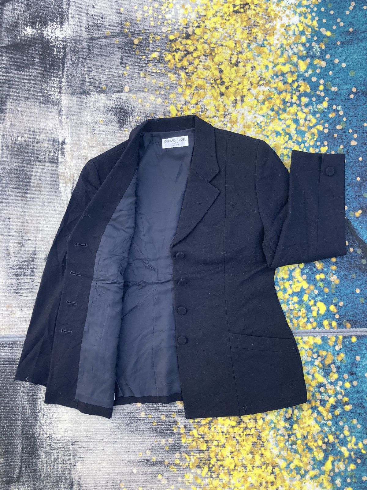 Designer GERARD DAREL BLAZER JACKET Size US S / EU 44-46 / 1 - 1 Thumbnail
