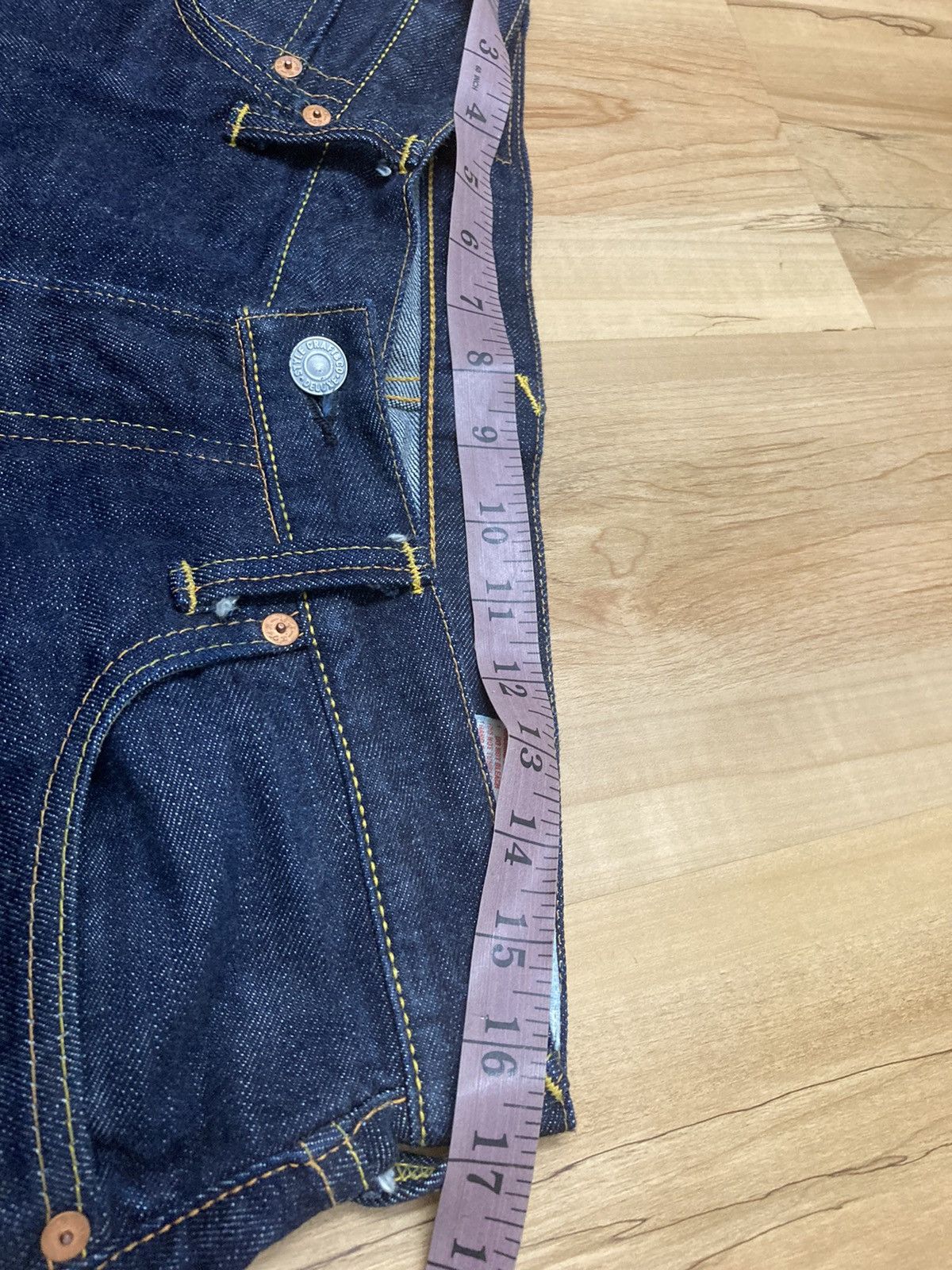 Evisu Vintage evisu made in japan ( yamane ) Size US 33 - 11 Thumbnail