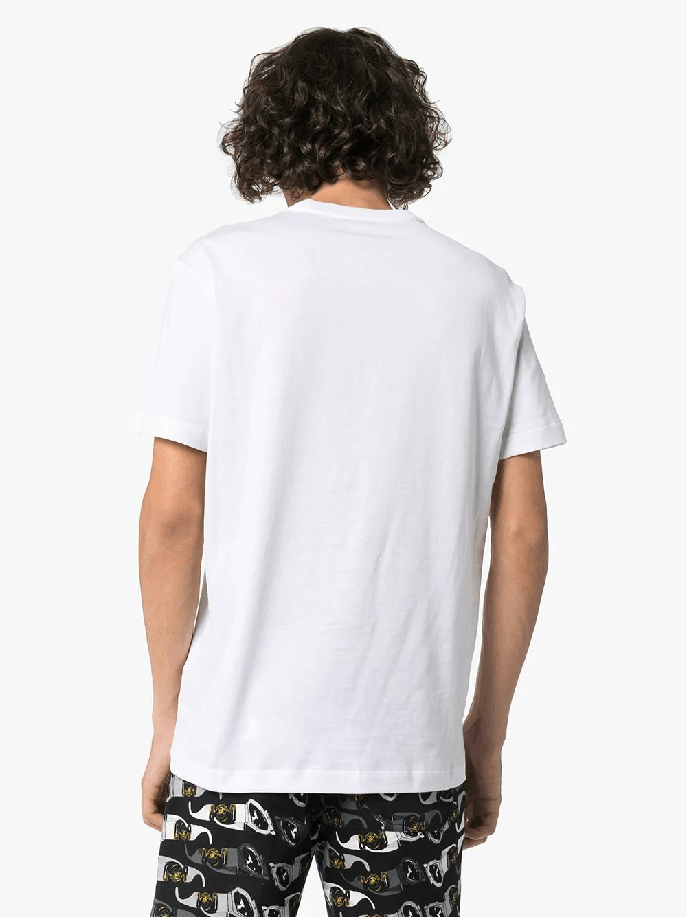 Versace VERSACE white sunglasses logo print t-shirt - Large Size US L / EU 52-54 / 3 - 2 Thumbnail