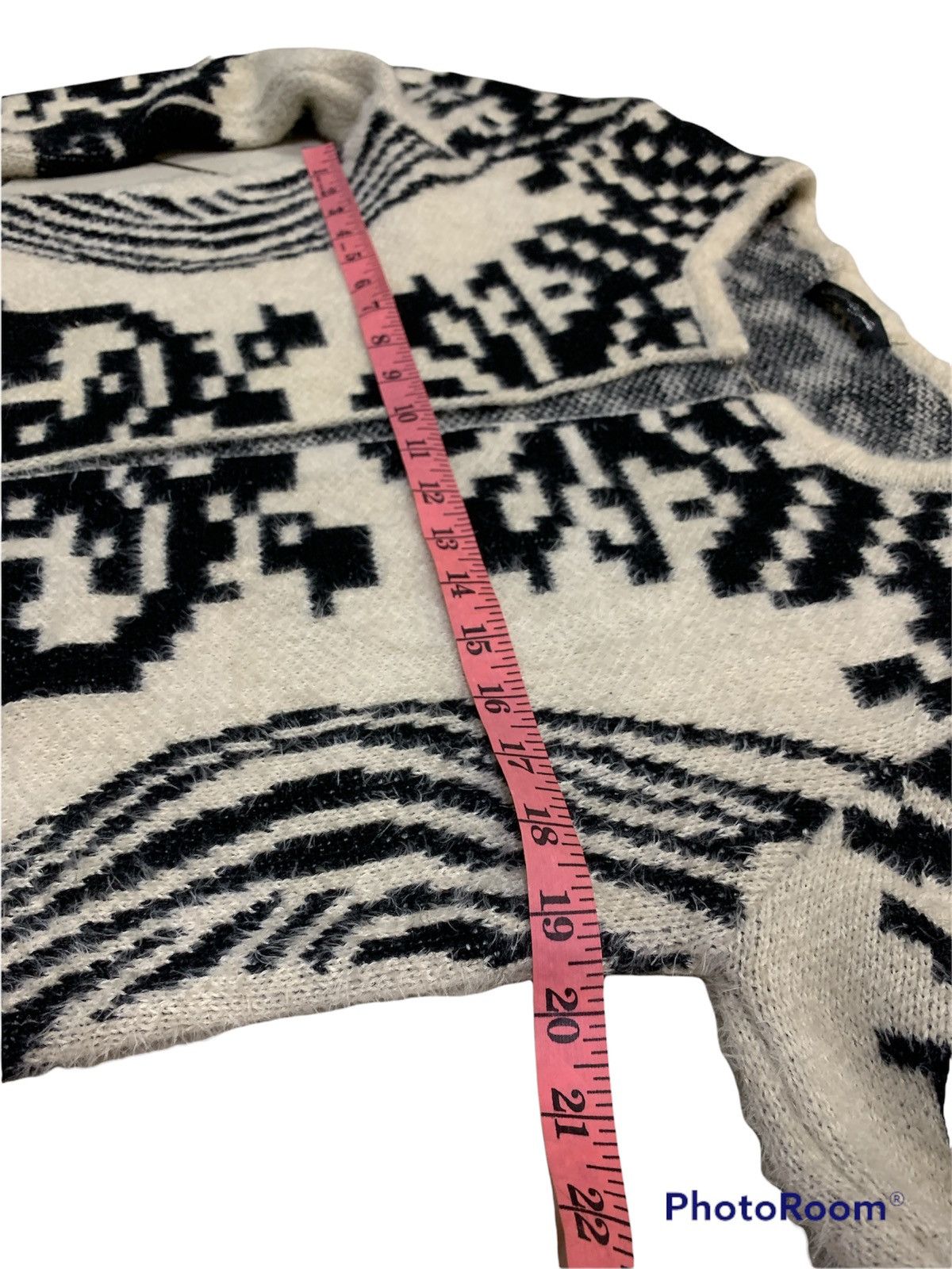 Japanese Brand GIRLSTYLE NAVAJO CHIMAYO TRIBE PATTERN KNITWEAR Size US M / EU 48-50 / 2 - 4 Thumbnail