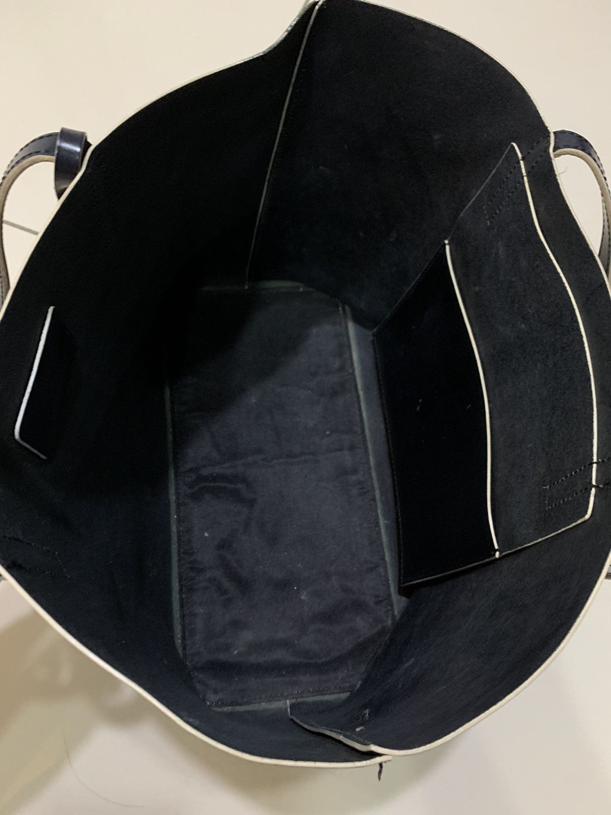 Lanvin LANVIN EU BLEU LEATHER TOTE BAG Size ONE SIZE - 7 Thumbnail