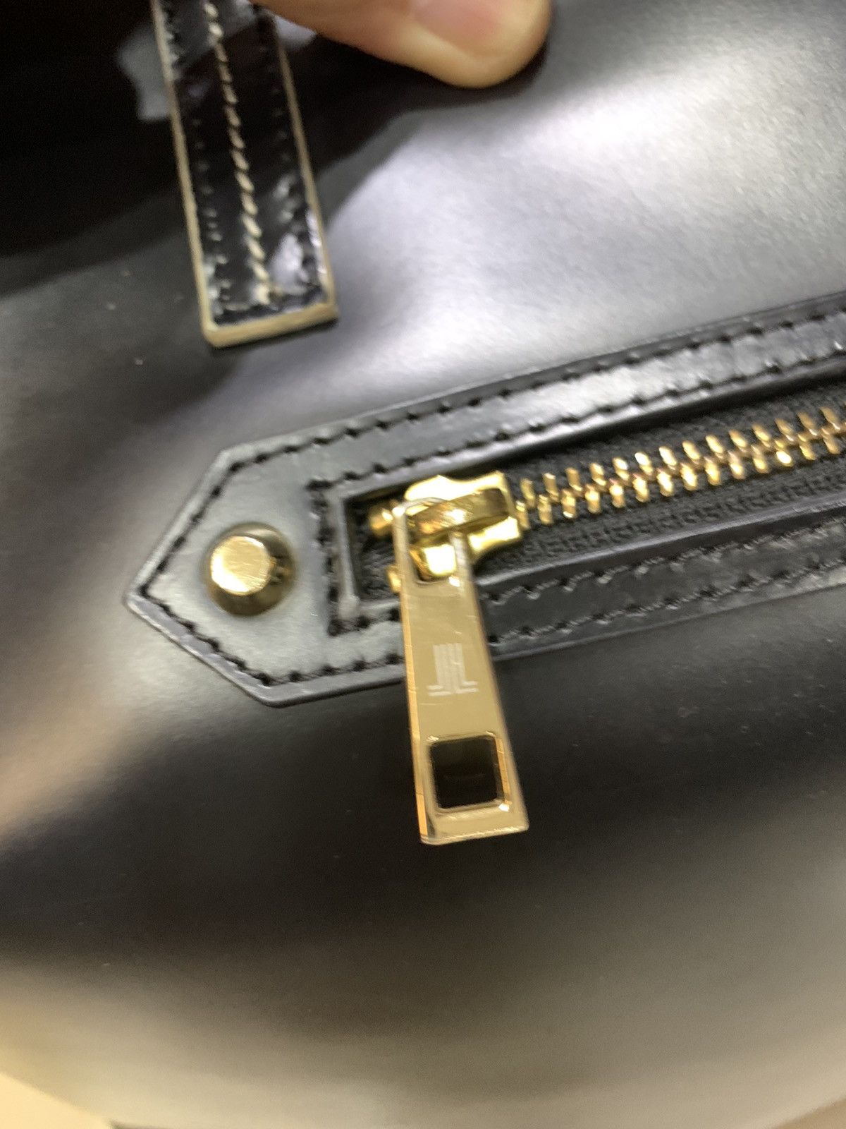 Lanvin LANVIN EU BLEU LEATHER TOTE BAG Size ONE SIZE - 5 Thumbnail