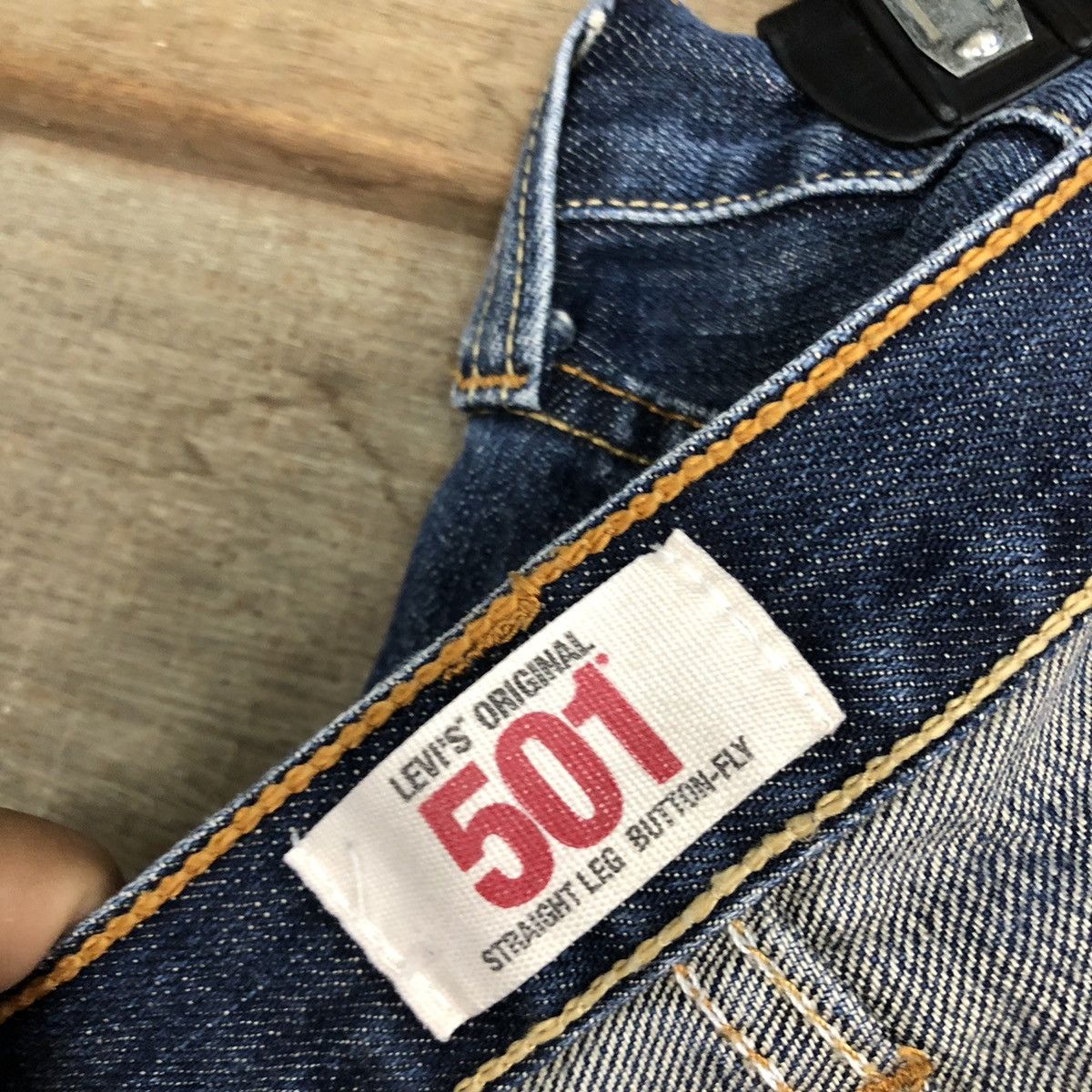 Levi's 501 Levis Strauss Blue Denim Jeans Pants #4630 Size US 29 - 14 Thumbnail
