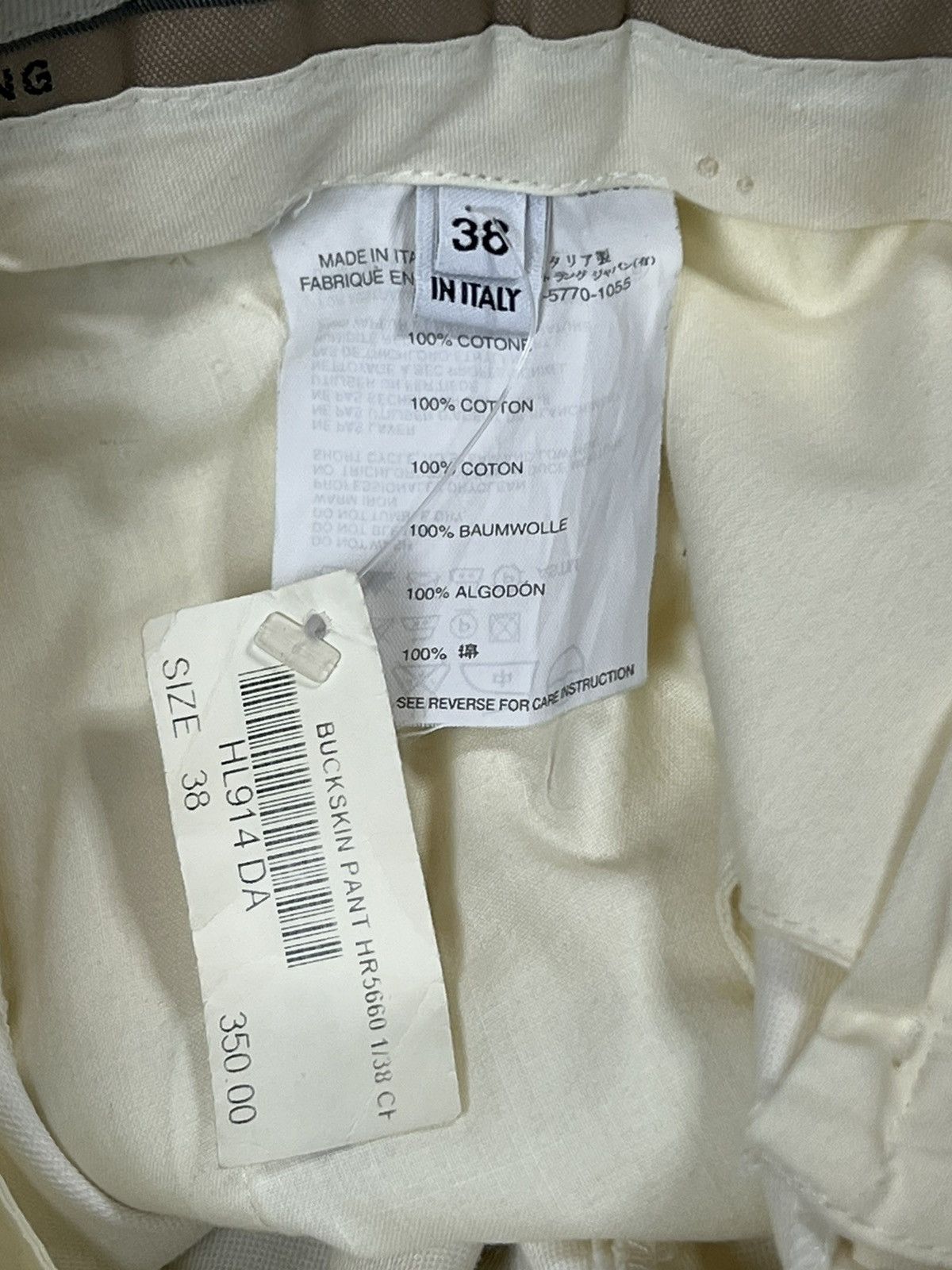 Helmut Lang Runway Helmut Lang Moleskin Trousers Size US 26 / EU 42 - 8 Thumbnail