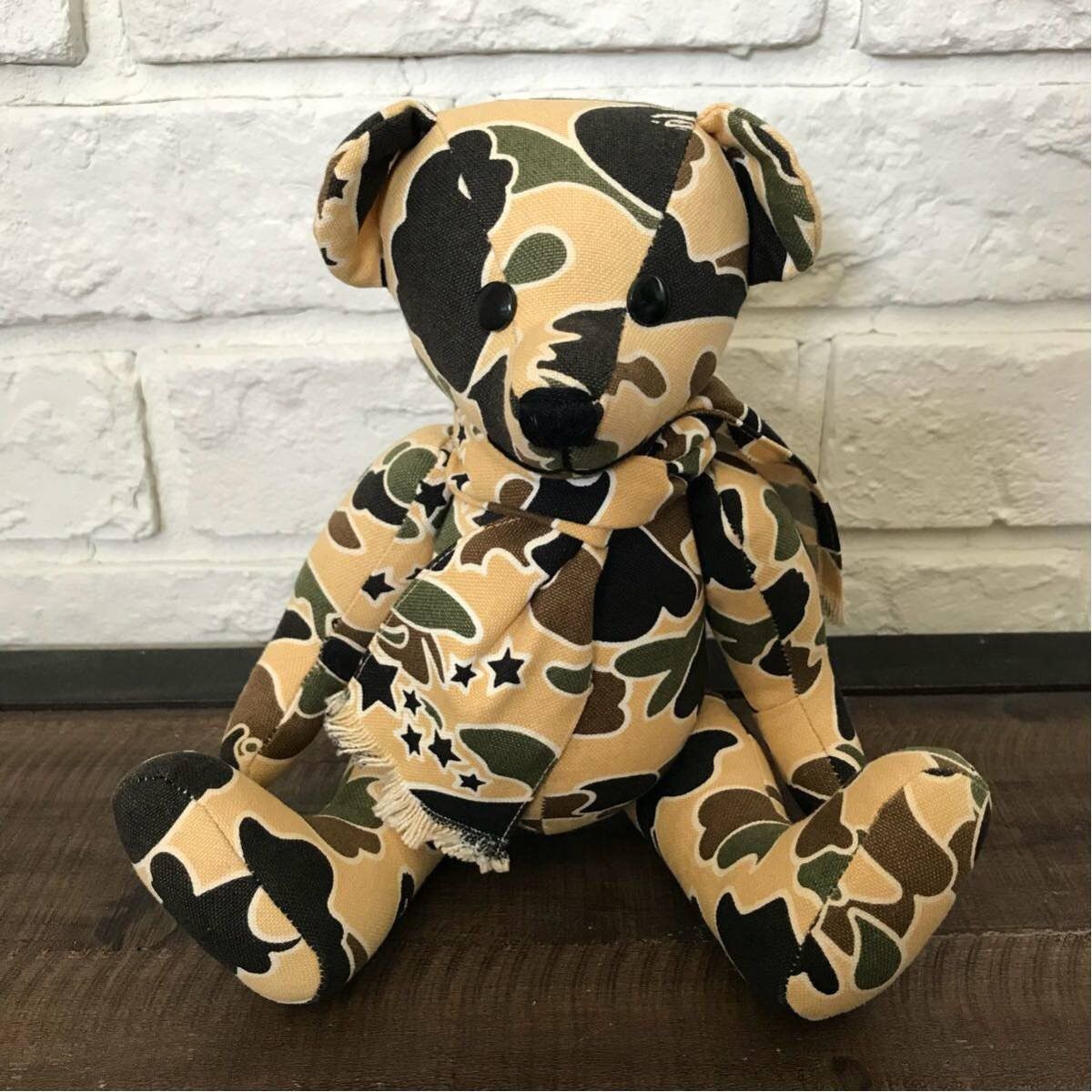 image of Bape Sta Camo Teddy Bear Psyche in Bape Camo, Men's