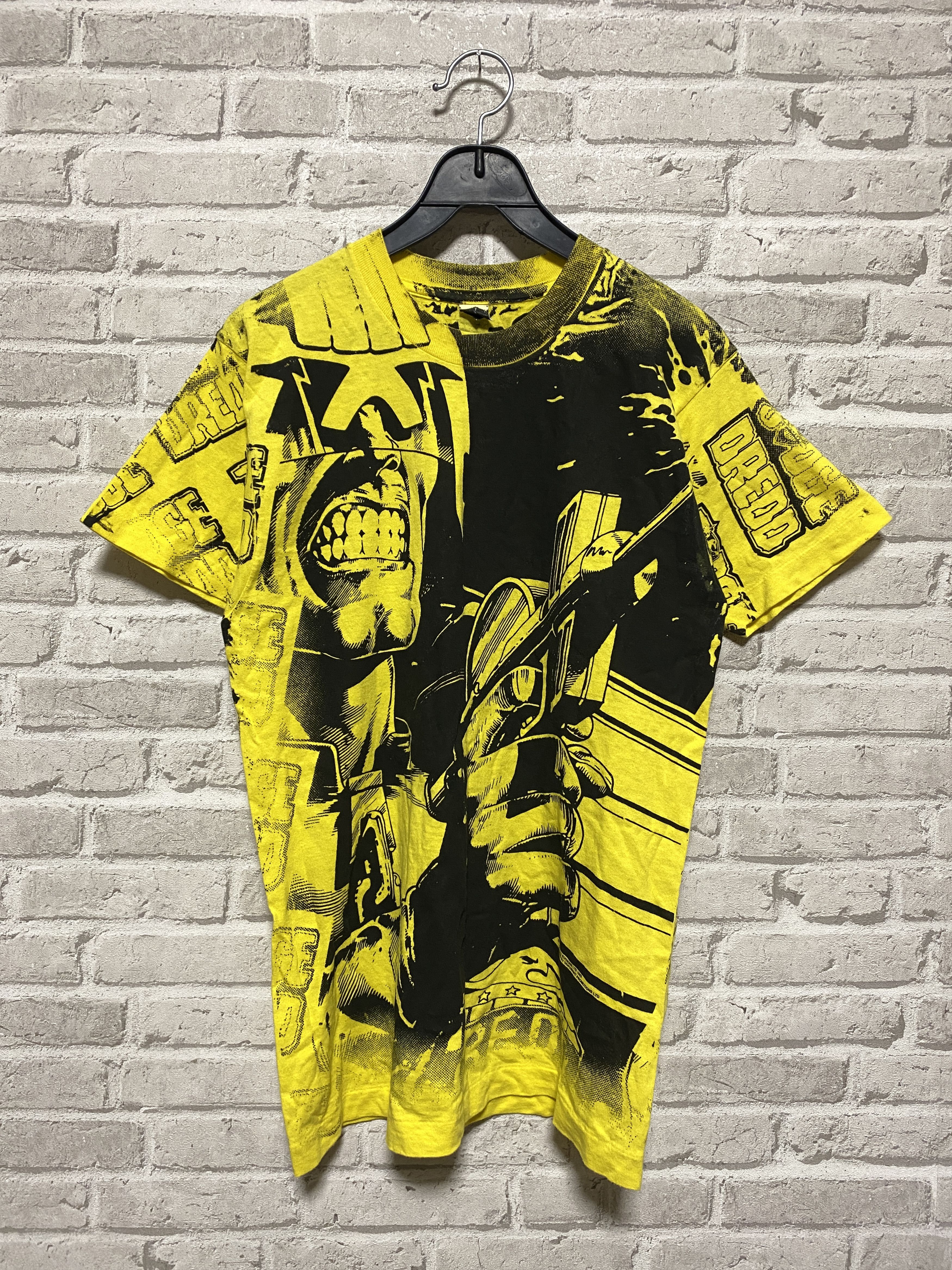 Vintage Vintage 1992 Judge Dredd Comics All Over Print T-shirt Size US M / EU 48-50 / 2 - 1 Thumbnail