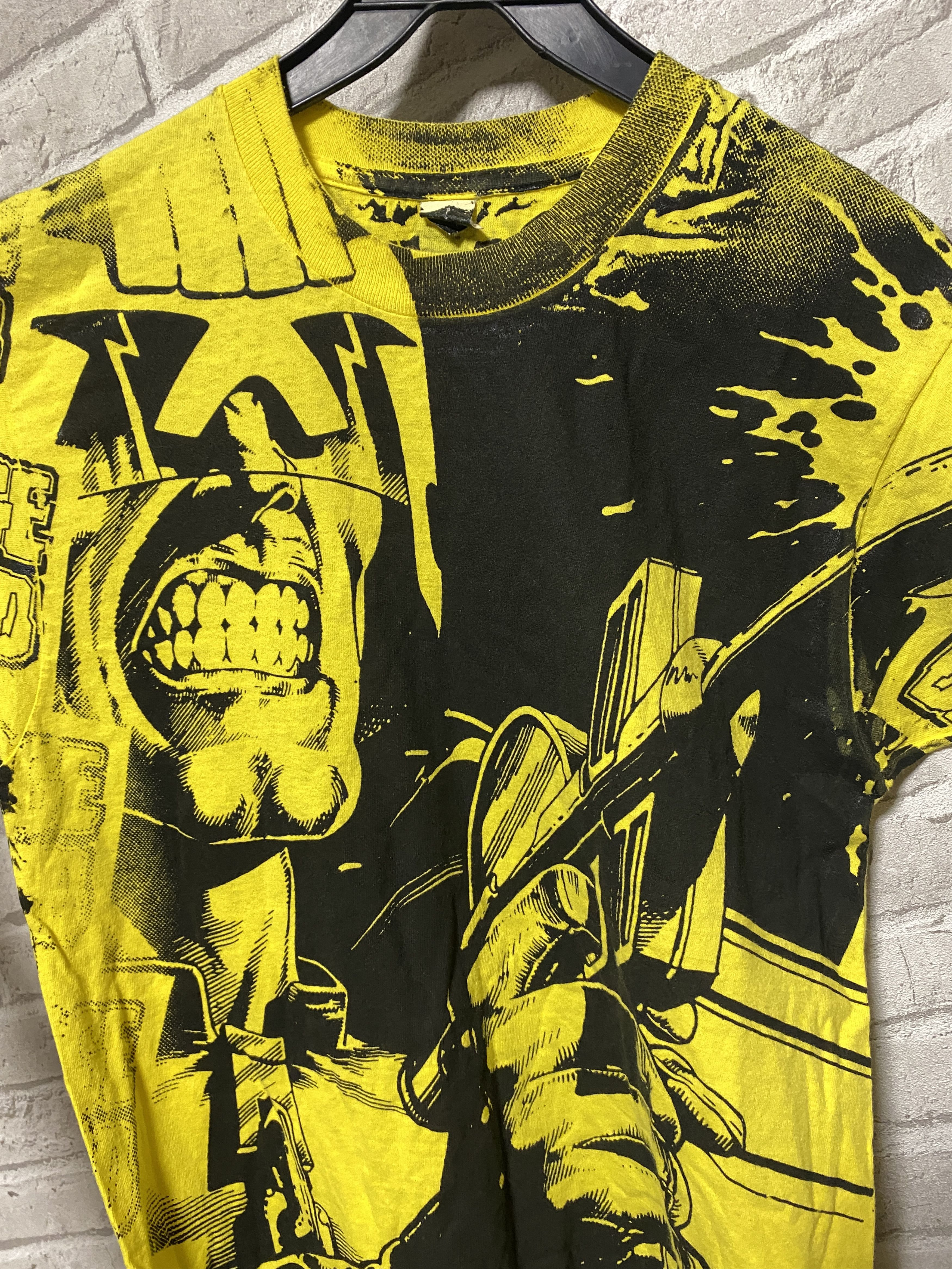 Vintage Vintage 1992 Judge Dredd Comics All Over Print T-shirt Size US M / EU 48-50 / 2 - 4 Thumbnail