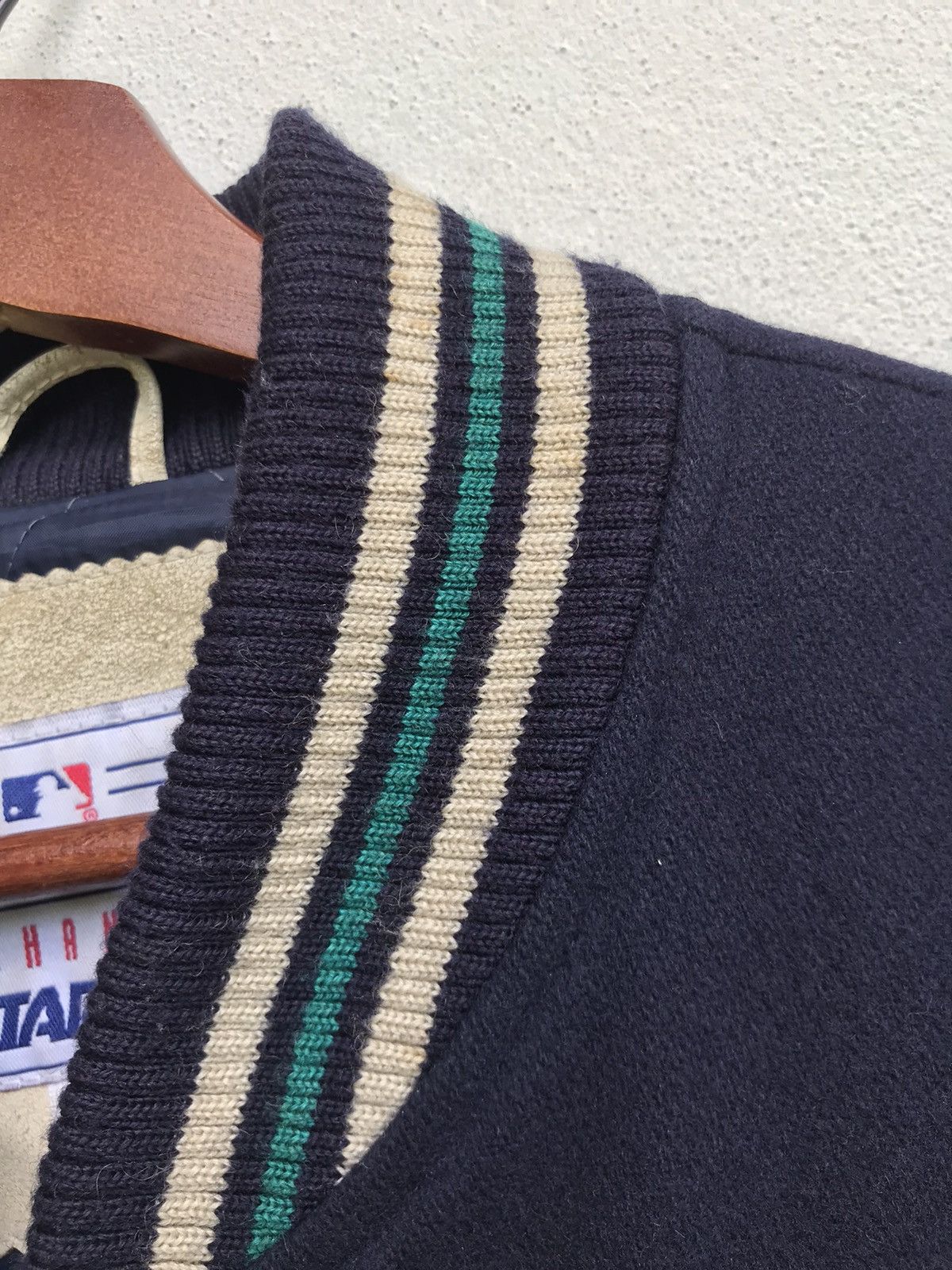 Starter Vintage Seattle Mariners Baseball Starter Varsity Jacket Size US XL / EU 56 / 4 - 16 Thumbnail