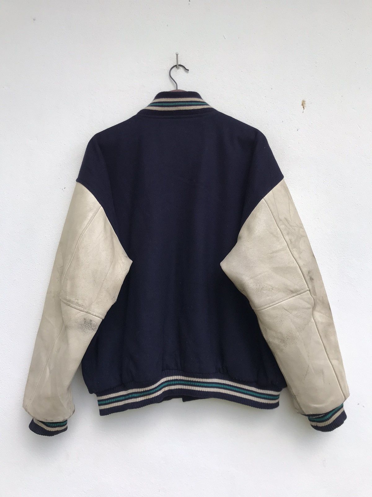Starter Vintage Seattle Mariners Baseball Starter Varsity Jacket Size US XL / EU 56 / 4 - 5 Thumbnail