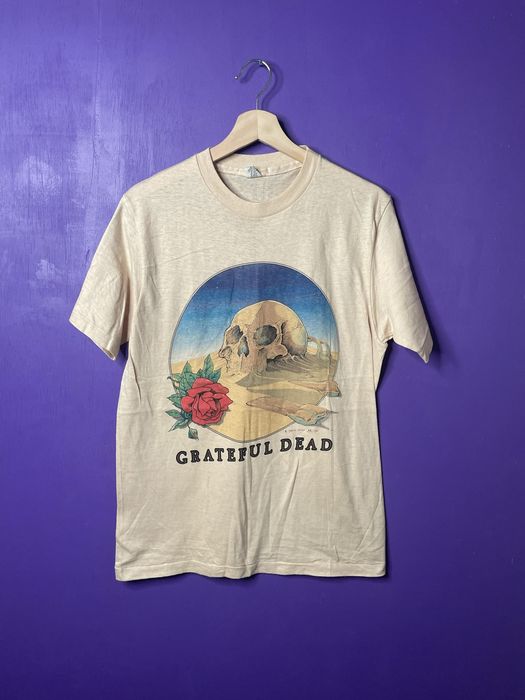 Vintage Vintage 1981 Grateful Dead Stanley mouse tour t-shirt | Grailed