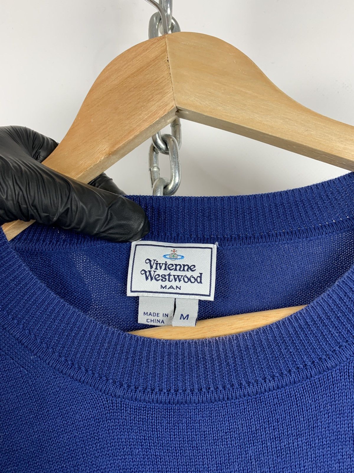 Vivienne Westwood Vivienne Westwood Blue Light Jumper Sweater Size US M / EU 48-50 / 2 - 12 Thumbnail