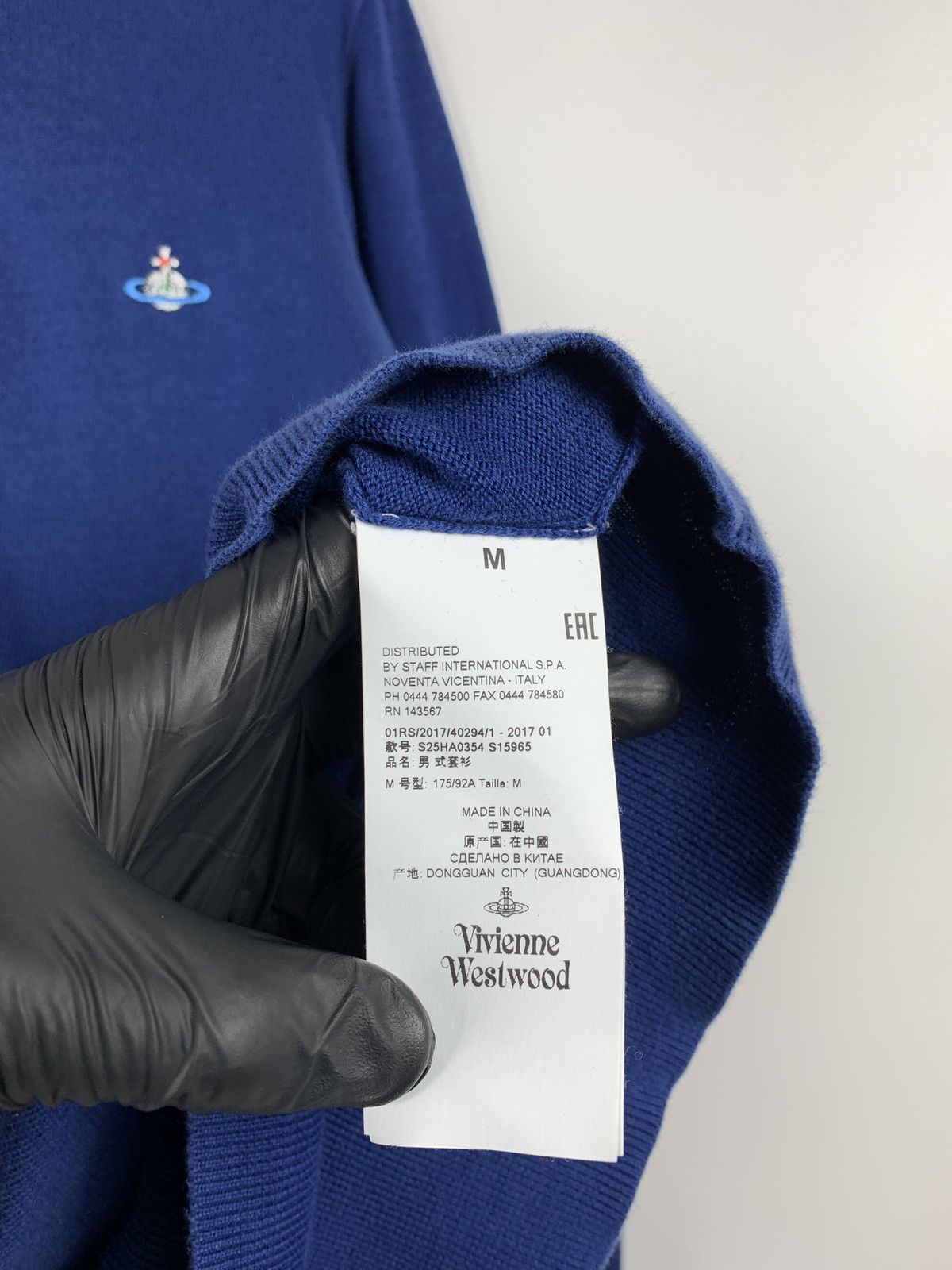 Vivienne Westwood Vivienne Westwood Blue Light Jumper Sweater Size US M / EU 48-50 / 2 - 14 Thumbnail