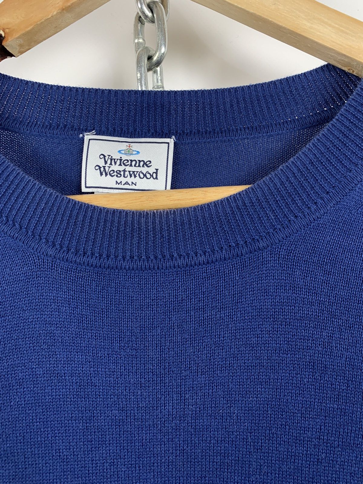 Vivienne Westwood Vivienne Westwood Blue Light Jumper Sweater Size US M / EU 48-50 / 2 - 6 Thumbnail