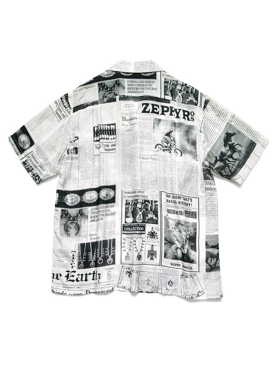 Kapital Kapital Pueblo News Newspaper aloha shirt Size US M / EU 48-50 / 2 - 2 Thumbnail