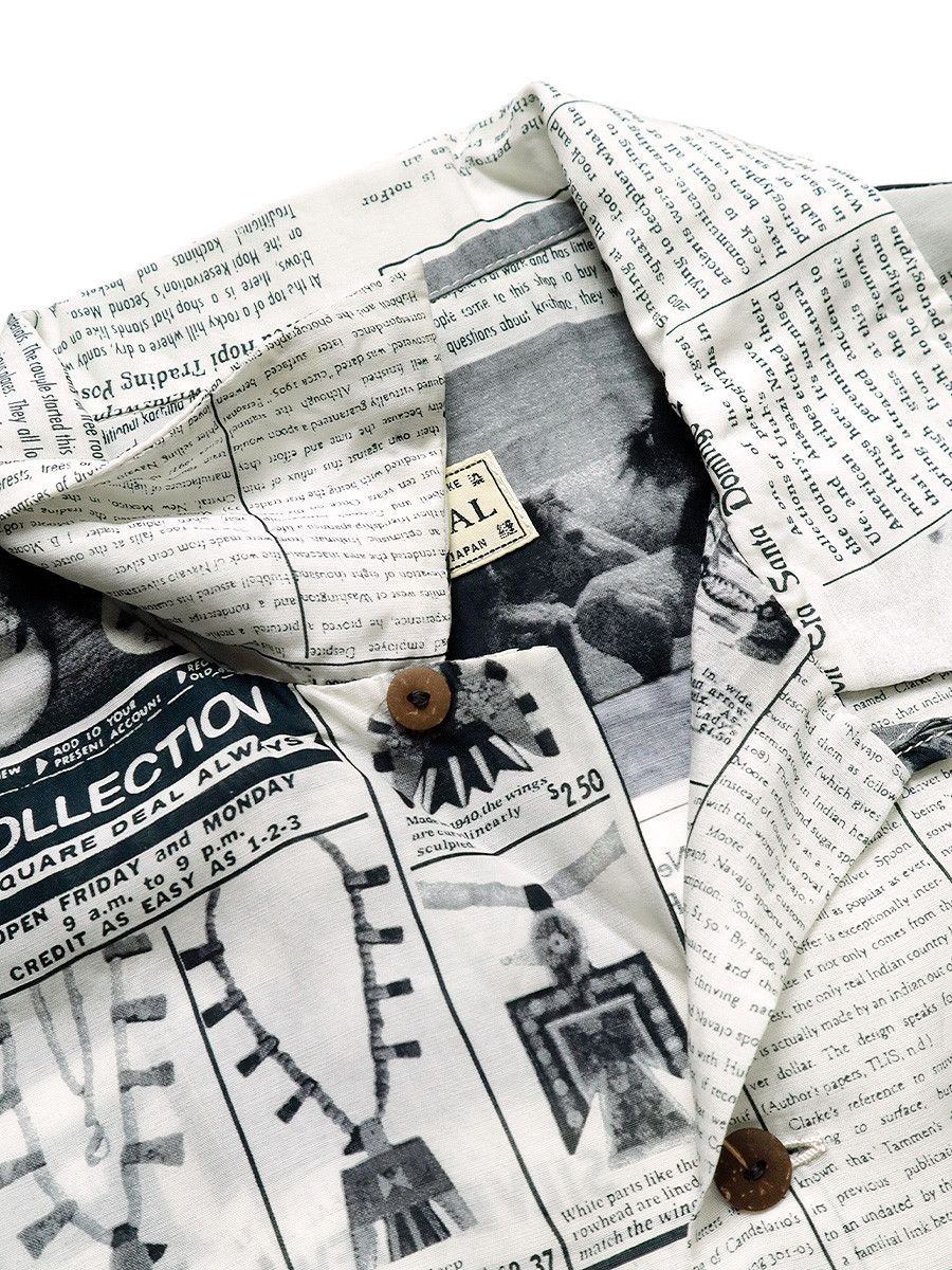 Kapital Kapital Pueblo News Newspaper aloha shirt Size US M / EU 48-50 / 2 - 4 Thumbnail