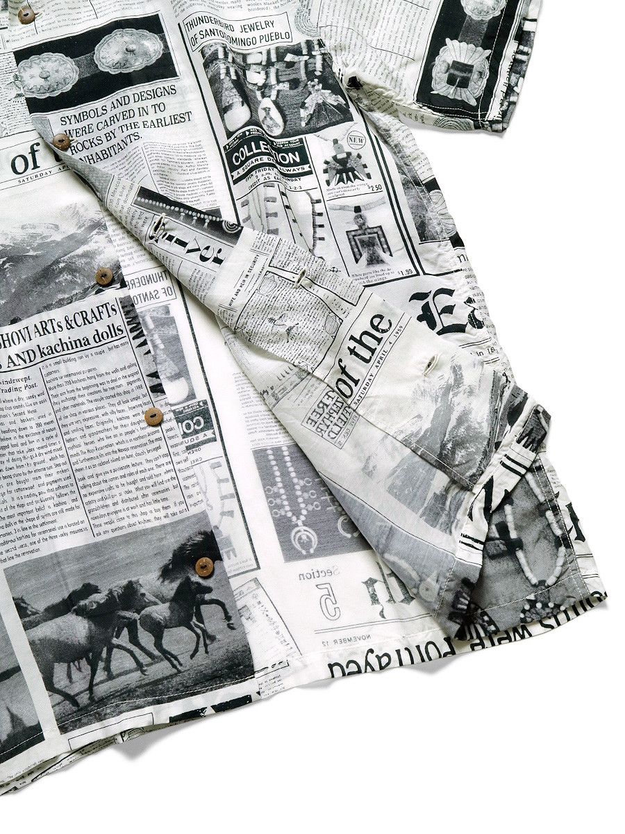 Kapital Kapital Pueblo News Newspaper aloha shirt Size US M / EU 48-50 / 2 - 7 Thumbnail