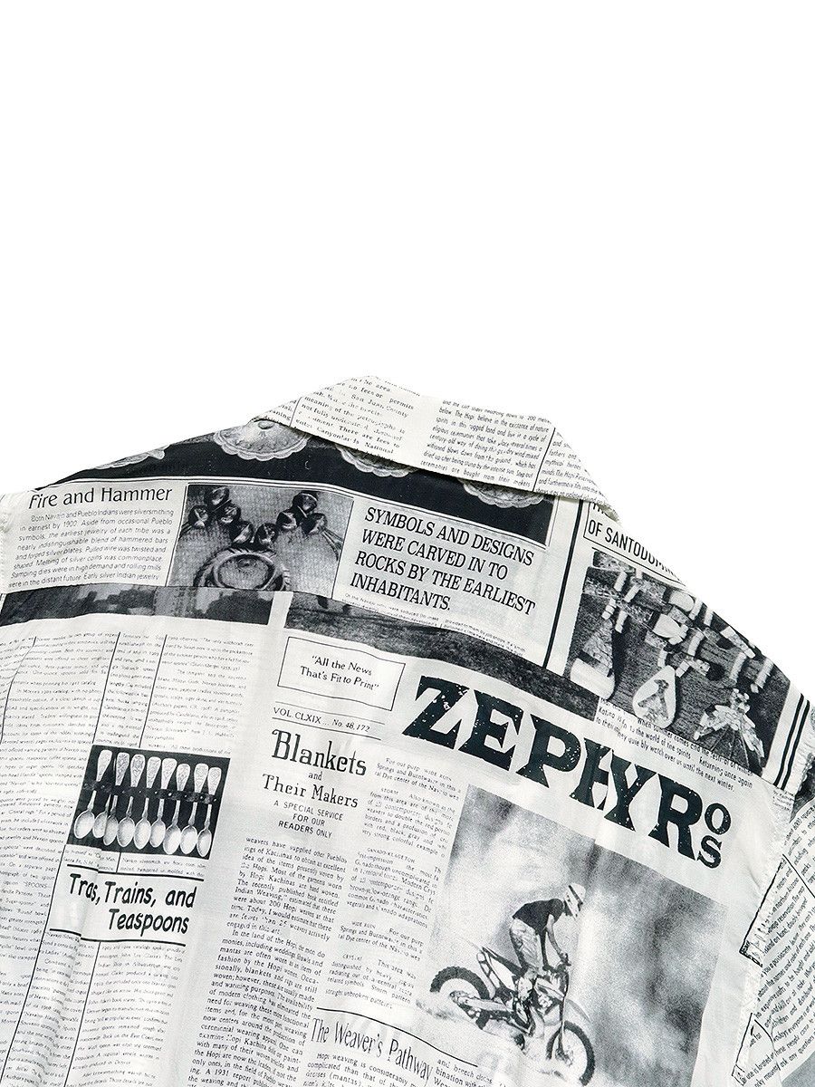 Kapital Kapital Pueblo News Newspaper aloha shirt Size US M / EU 48-50 / 2 - 8 Thumbnail