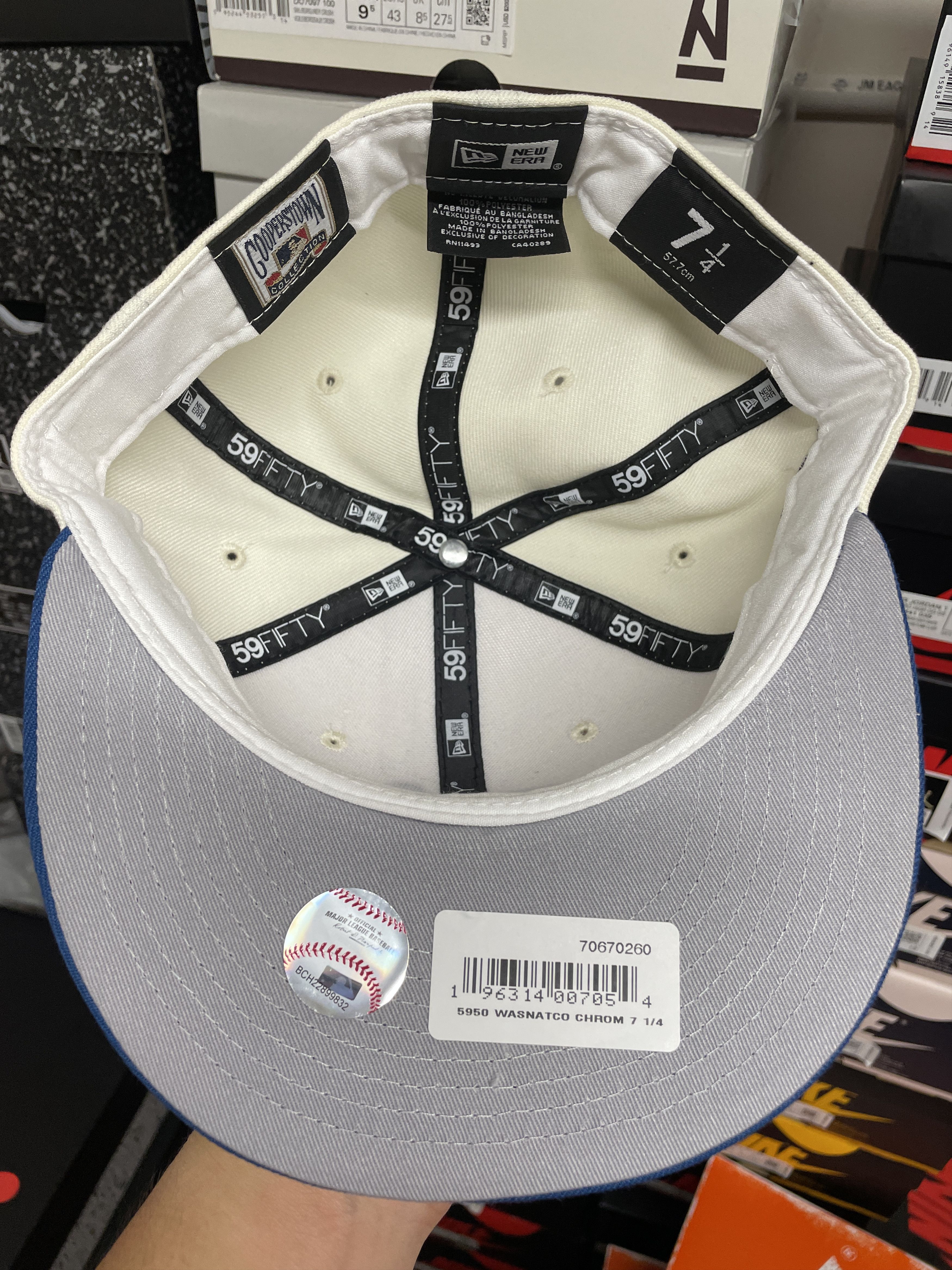 MLB × New Era 7 1/4 Cool Fashion Washington Nationals 10th Crossover Crown Size ONE SIZE - 5 Thumbnail