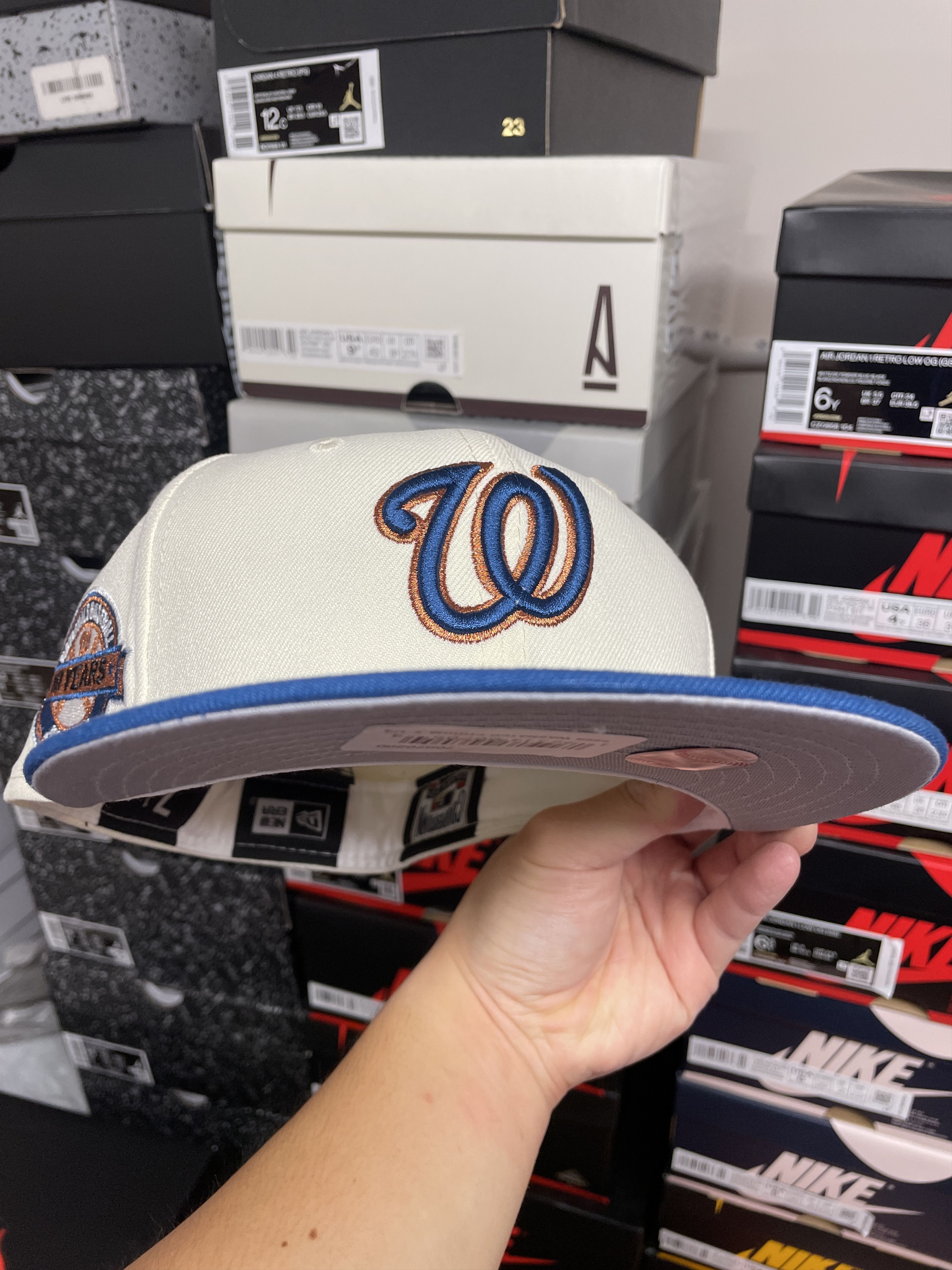 MLB × New Era 7 1/4 Cool Fashion Washington Nationals 10th Crossover Crown Size ONE SIZE - 6 Thumbnail