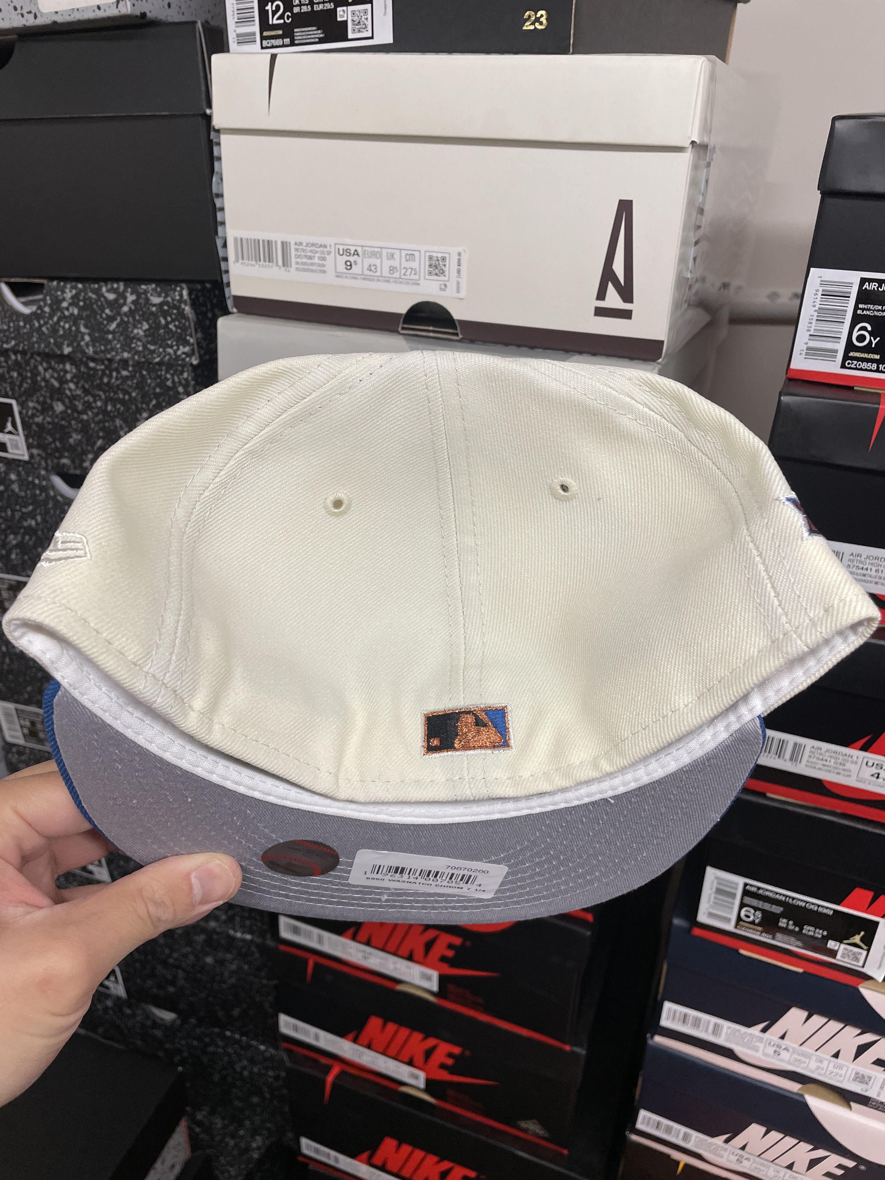 MLB × New Era 7 1/4 Cool Fashion Washington Nationals 10th Crossover Crown Size ONE SIZE - 4 Thumbnail