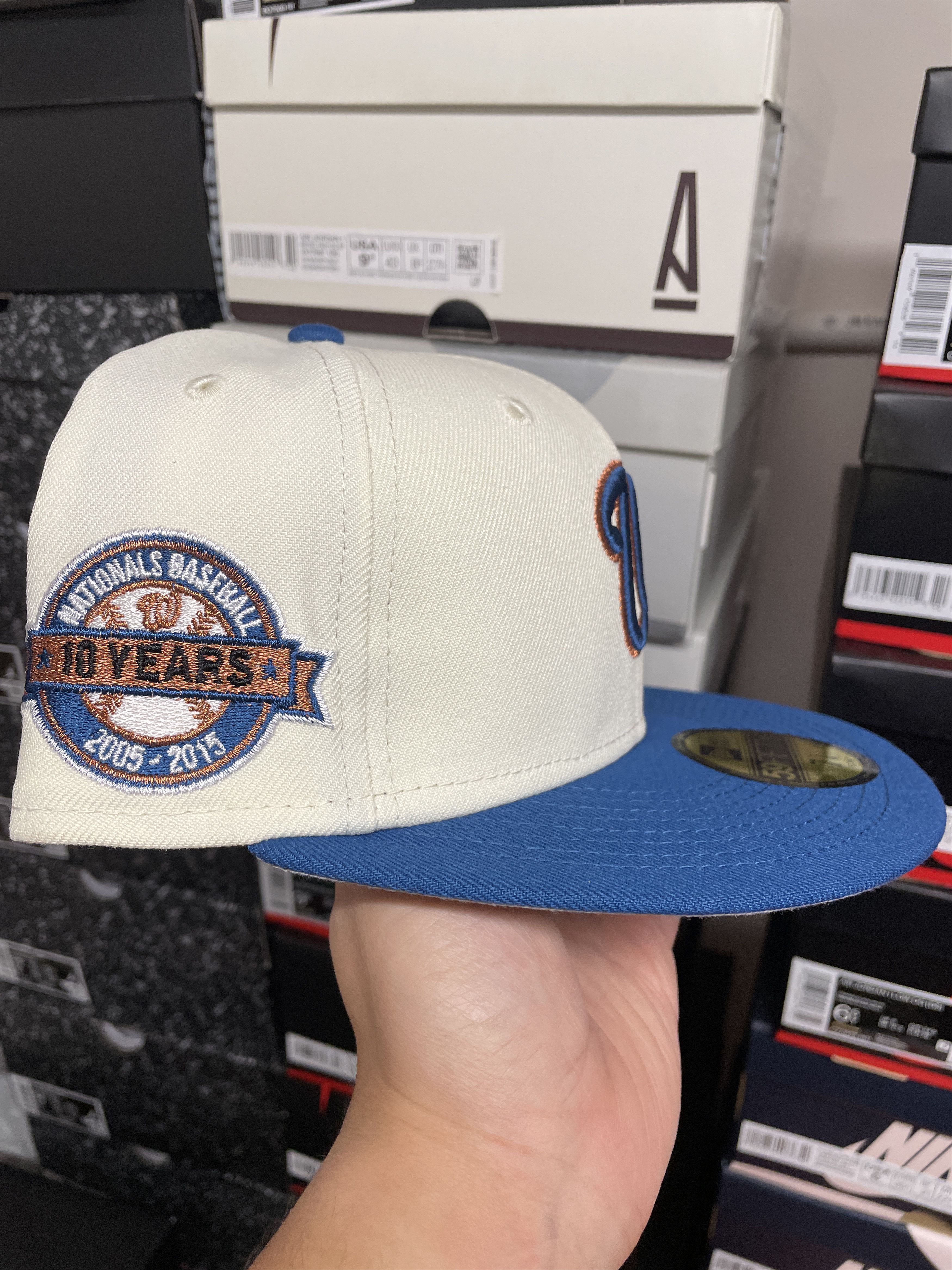 MLB × New Era 7 1/4 Cool Fashion Washington Nationals 10th Crossover Crown Size ONE SIZE - 3 Thumbnail