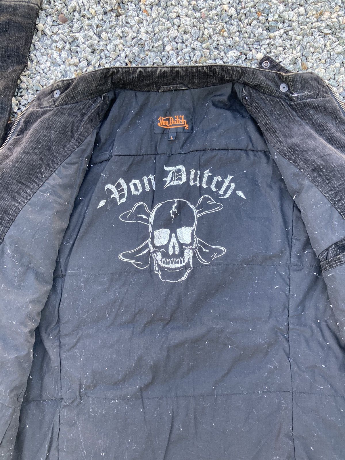 Von Dutch Von Dutch Skulls Zipper Jacket Size US L / EU 52-54 / 3 - 5 Thumbnail