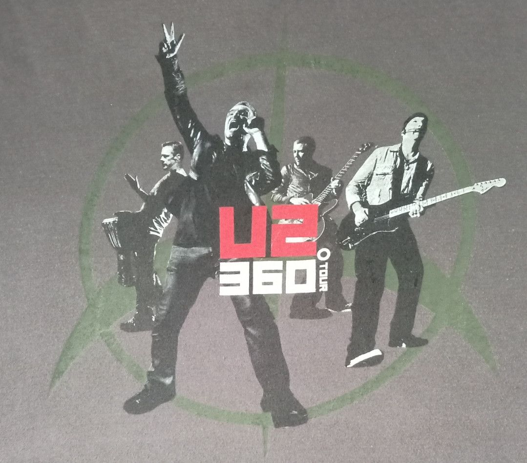 Band Tees U2 360° Tour (Australia) T-shirt Size US L / EU 52-54 / 3 - 6 Thumbnail