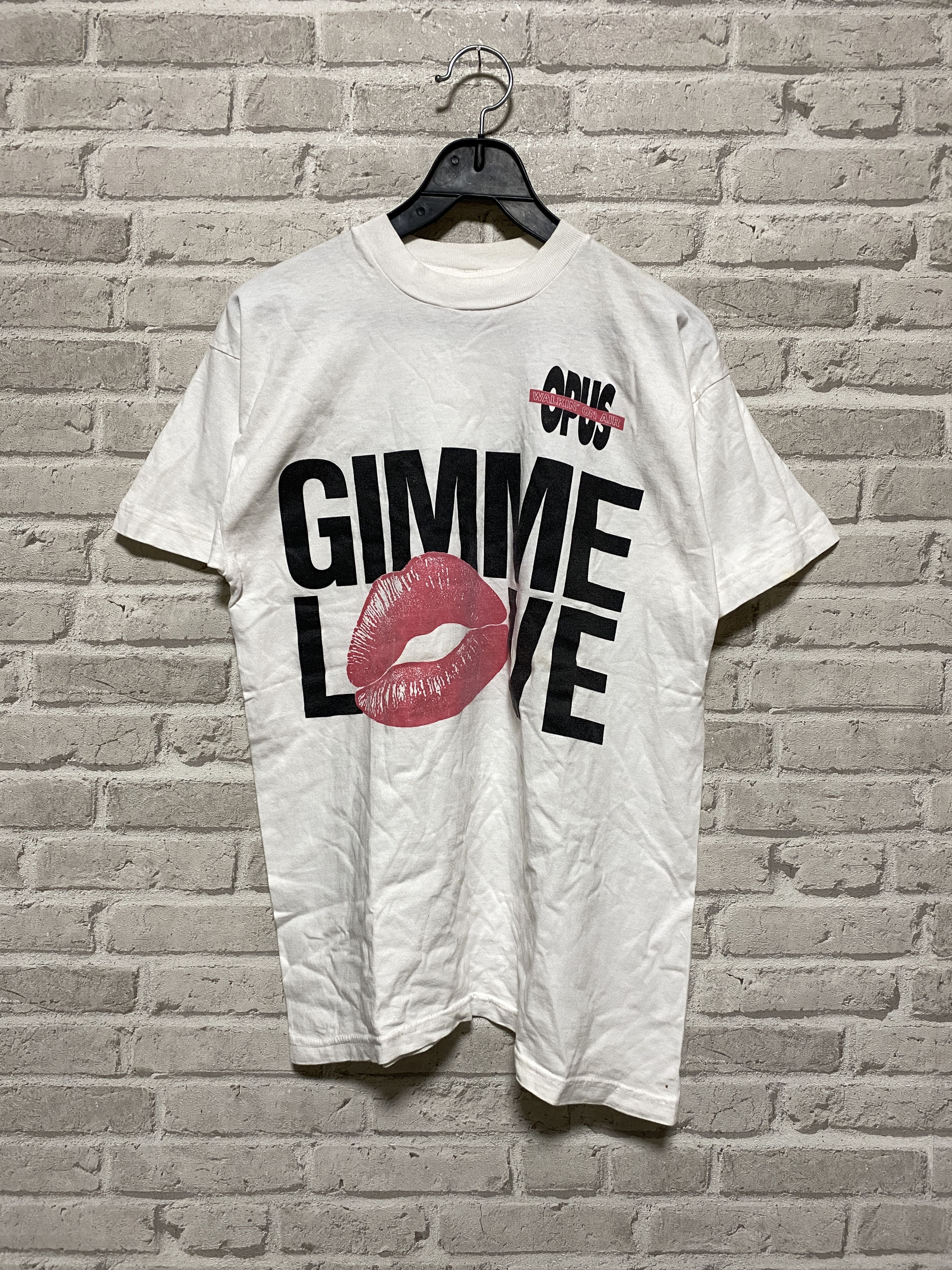 Band Tees × Vintage Vintage 90s Opus Gimme Love Vintage T-shirt Size US M / EU 48-50 / 2 - 1 Thumbnail