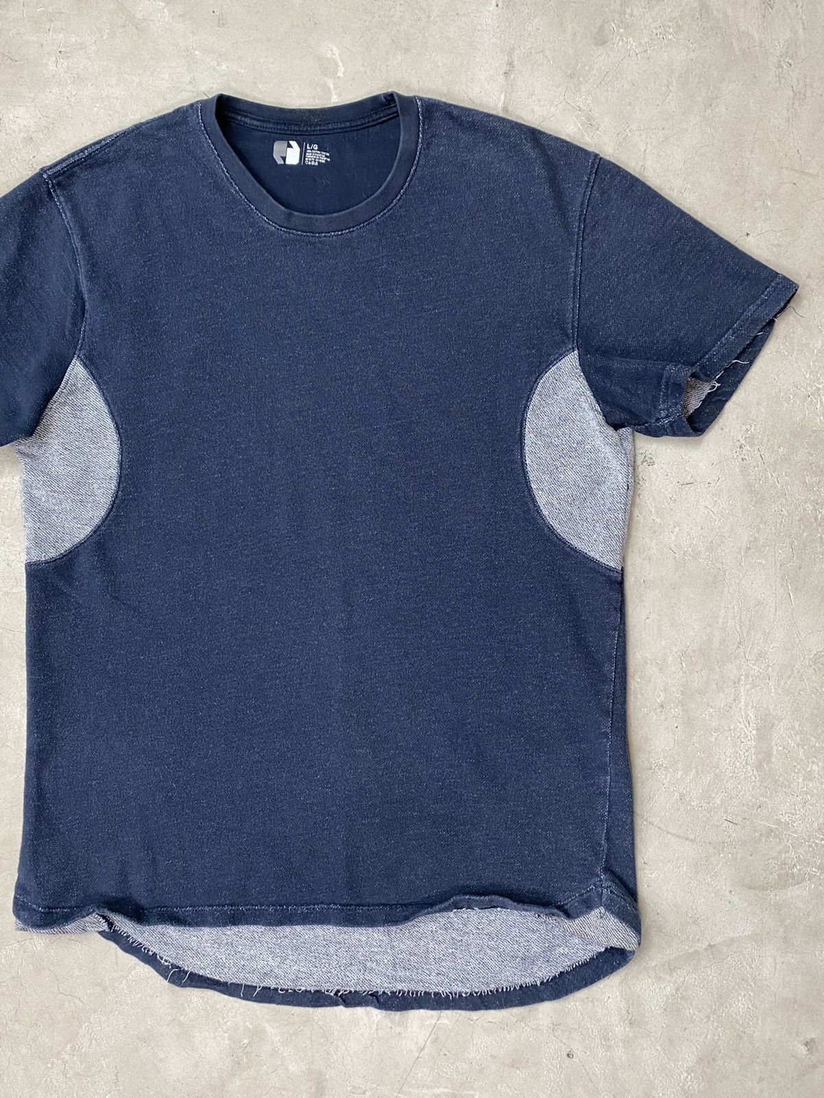 Vintage 90s Reconstructed Tee Size US L / EU 52-54 / 3 - 3 Thumbnail