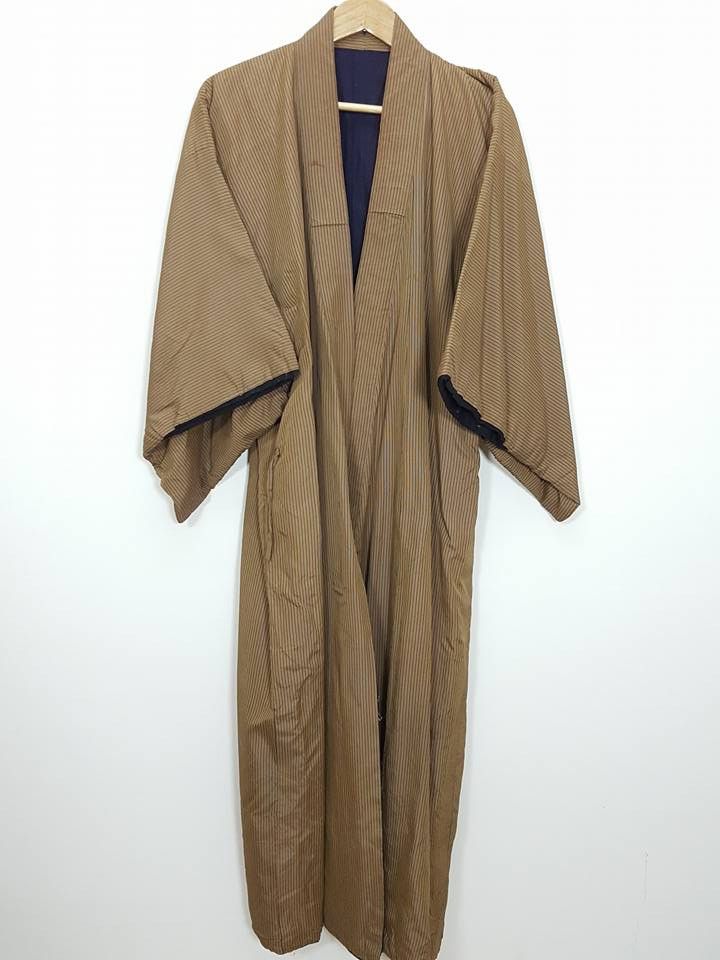 Other Haori Long Kimono Shima Aristocrat Vertical Striped Size US M / EU 48-50 / 2 - 3 Thumbnail