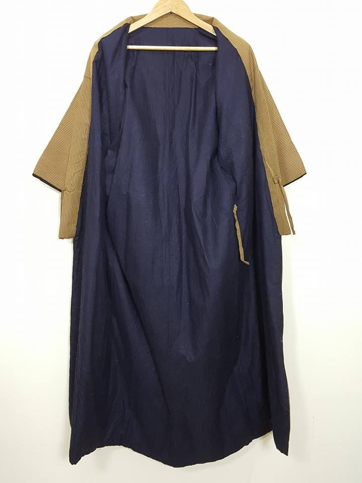 Other Haori Long Kimono Shima Aristocrat Vertical Striped Size US M / EU 48-50 / 2 - 4 Thumbnail