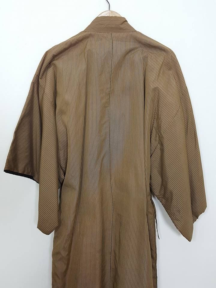 Other Haori Long Kimono Shima Aristocrat Vertical Striped Size US M / EU 48-50 / 2 - 6 Thumbnail