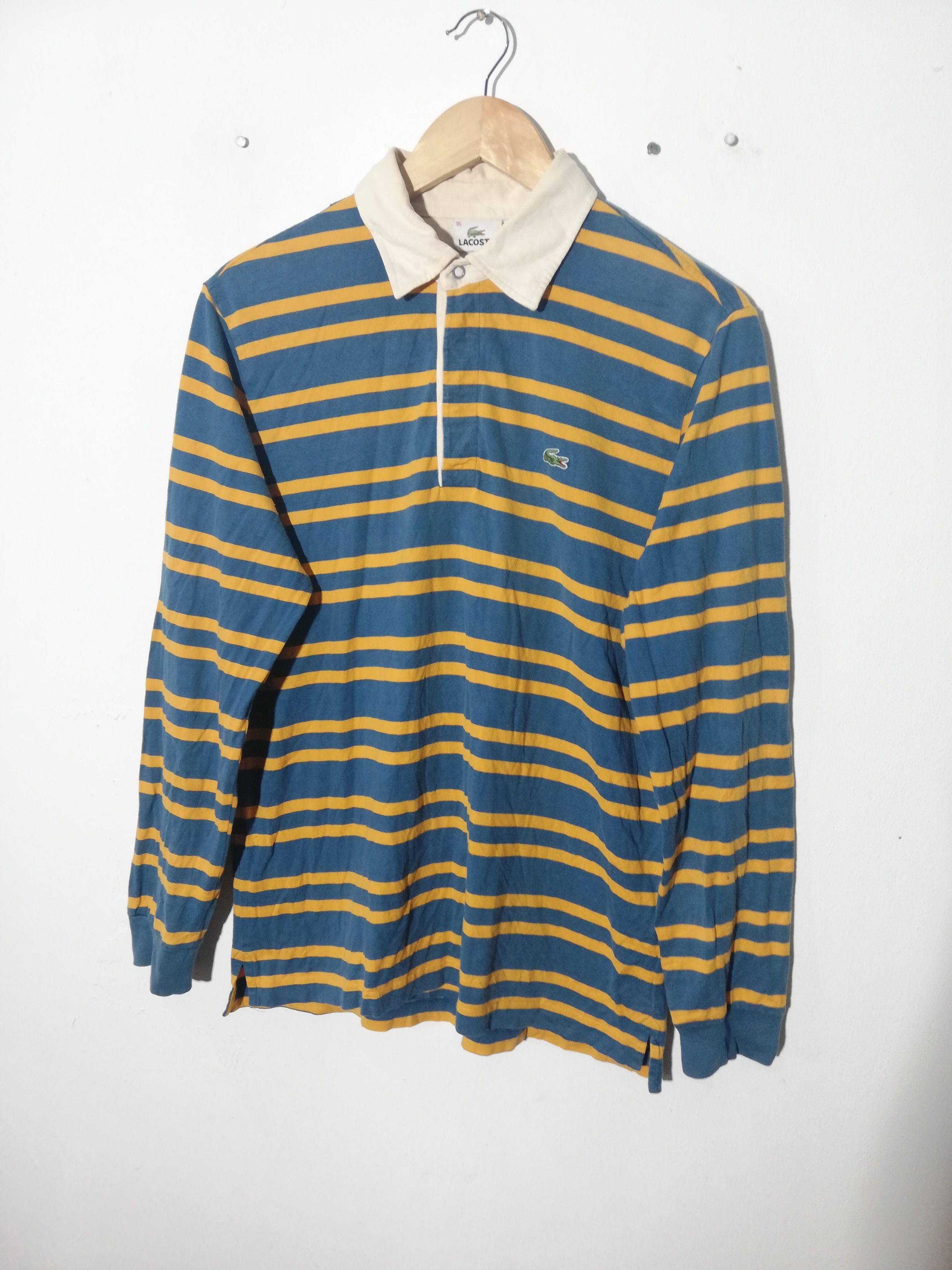 Lacoste Lacoste Striped Polo Long Sleeve Size US L / EU 52-54 / 3 - 1 Thumbnail