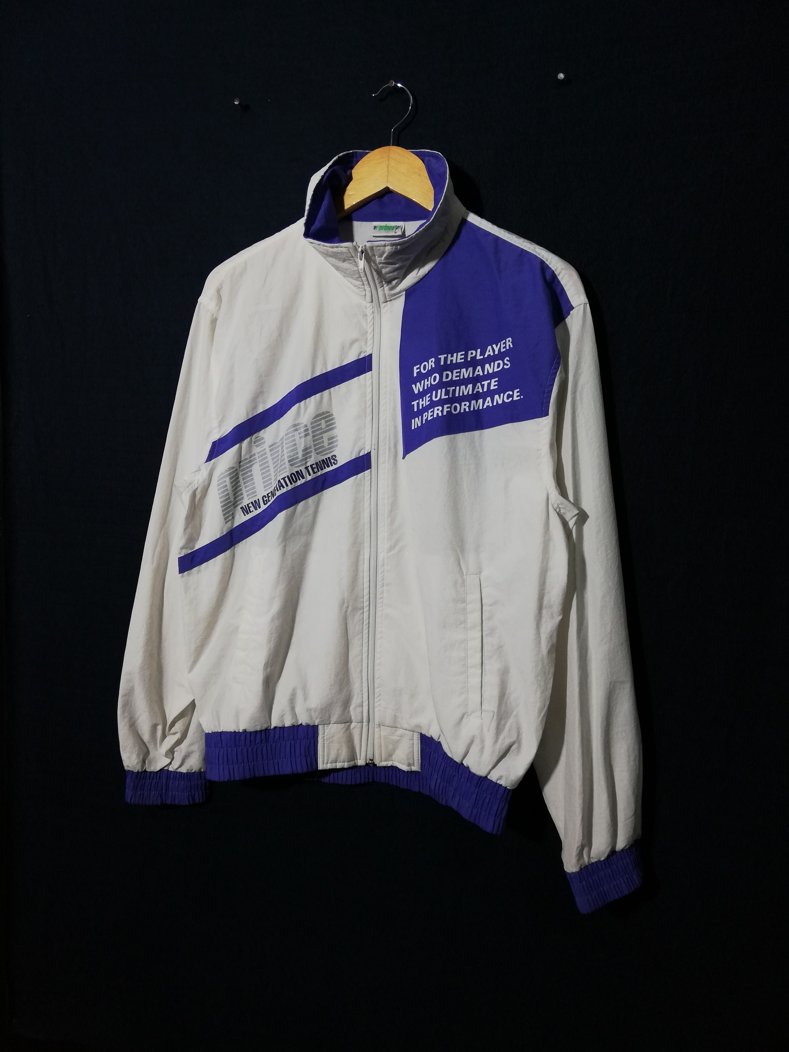 Prince Vintage Prince New Generation Tennis Jacket Size US L / EU 52-54 / 3 - 4 Thumbnail