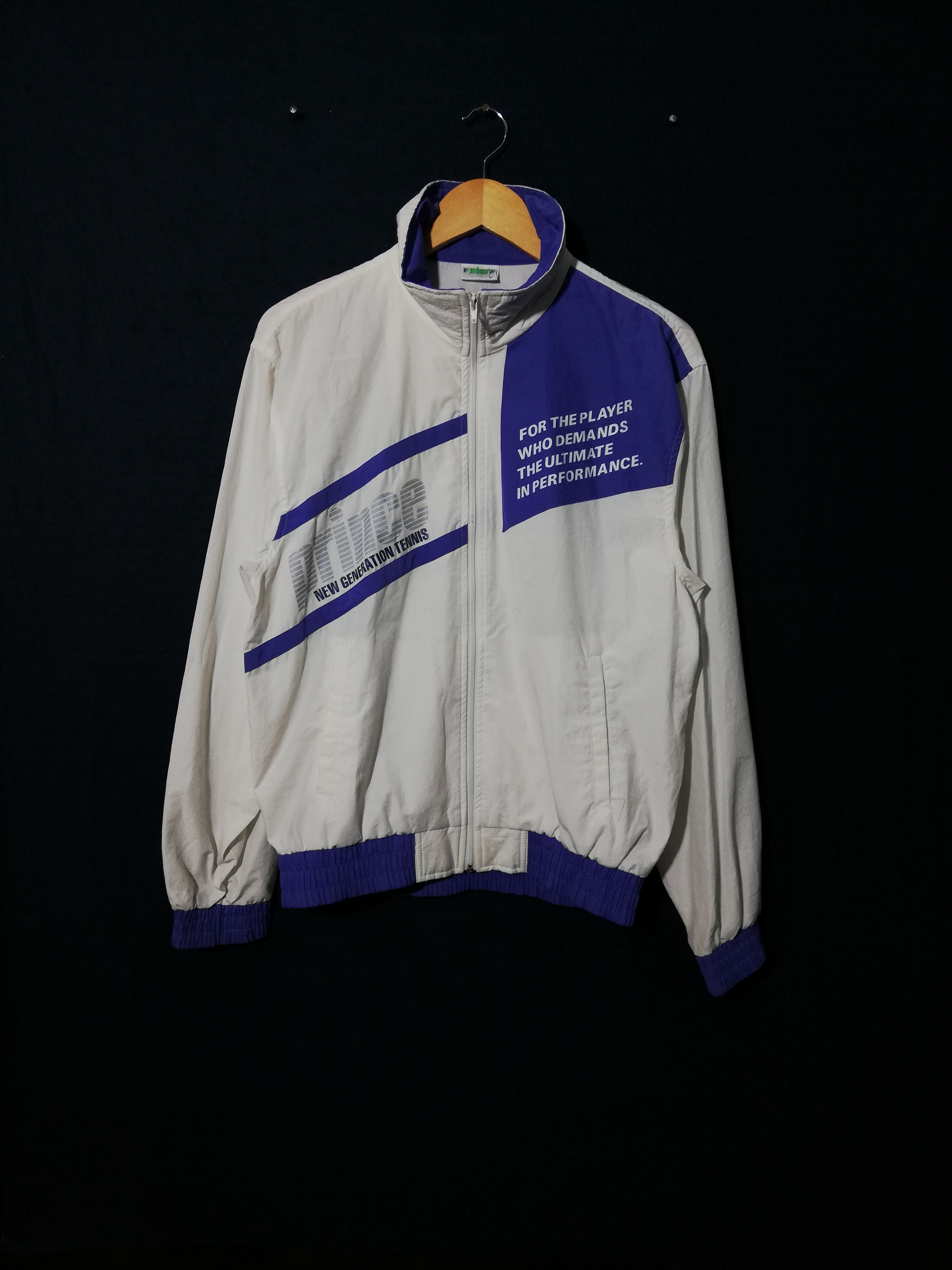 Prince Vintage Prince New Generation Tennis Jacket Size US L / EU 52-54 / 3 - 1 Thumbnail