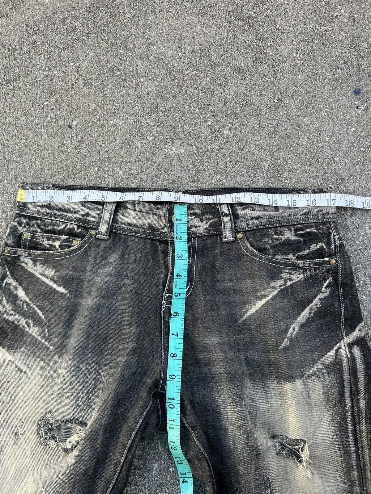 パンツ 00s xfrm japanese label flare denim 00s archive japanese label flare denim - パンツファッション