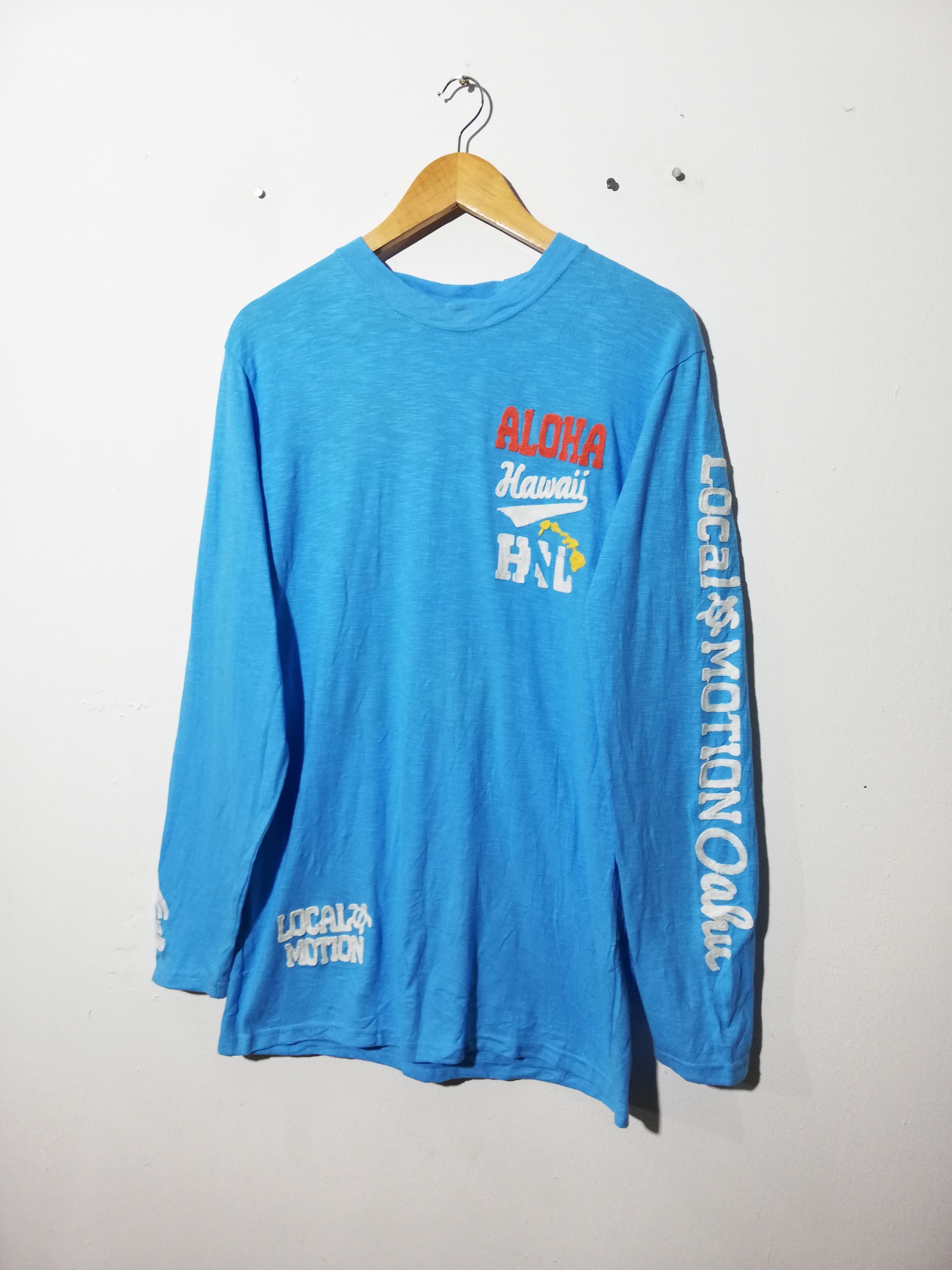 Other Aloha Hawaii Motion Embroidered Long Sleeve Size US L / EU 52-54 / 3 - 2 Thumbnail