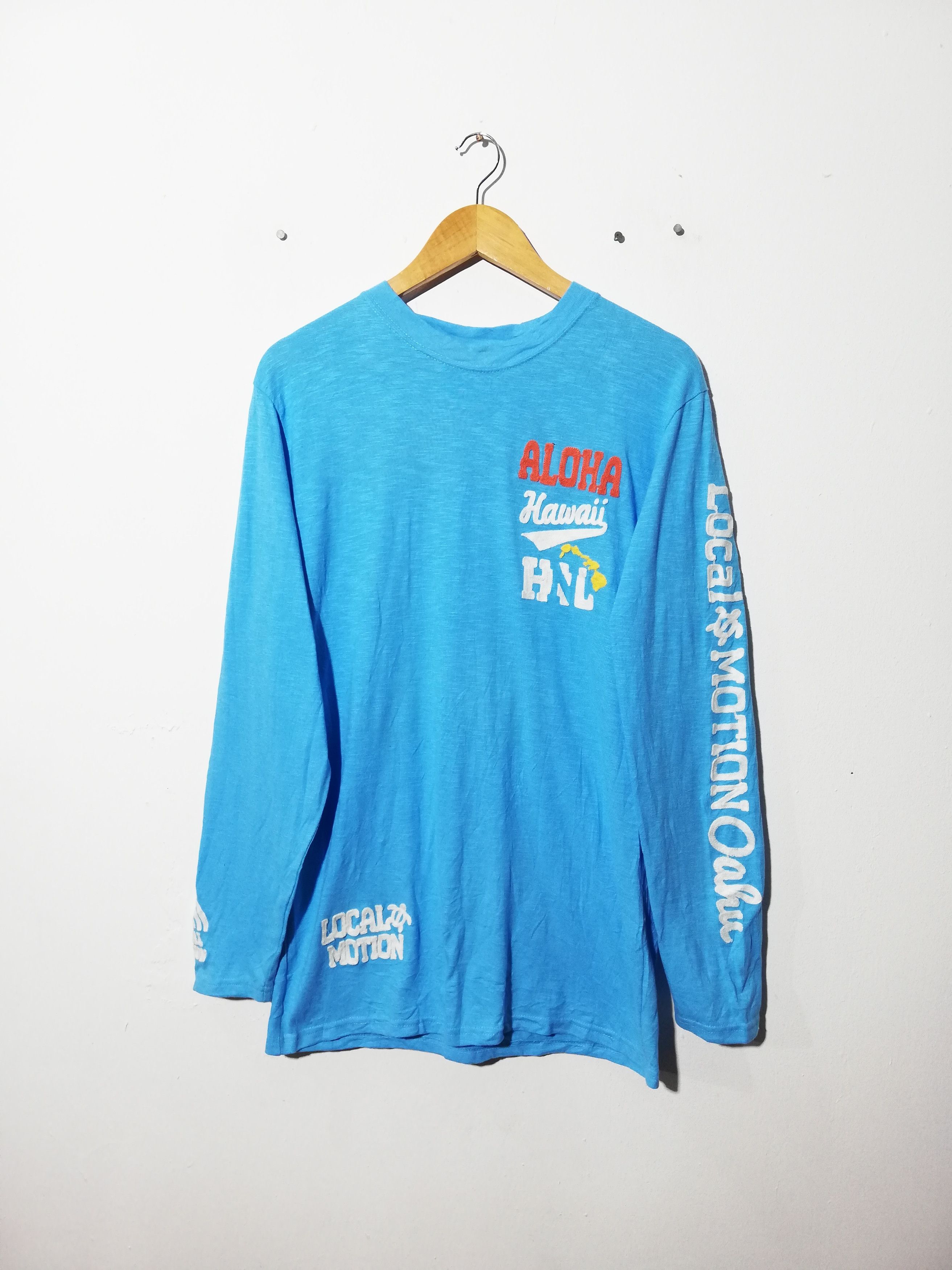Other Aloha Hawaii Motion Embroidered Long Sleeve Size US L / EU 52-54 / 3 - 3 Thumbnail