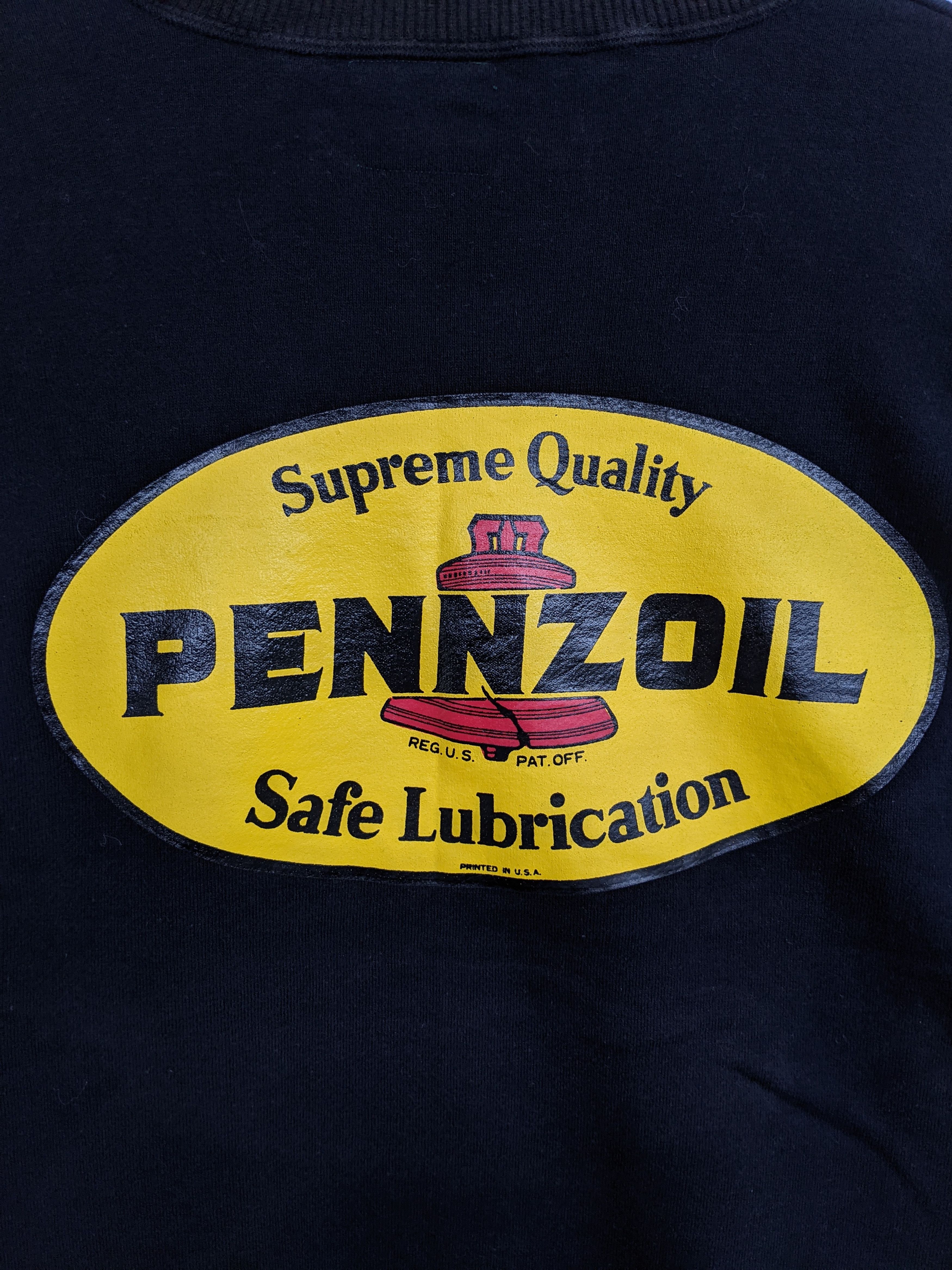 Vintage Vintage Pennzoil Oil Sweatshirt Size US L / EU 52-54 / 3 - 3 Thumbnail