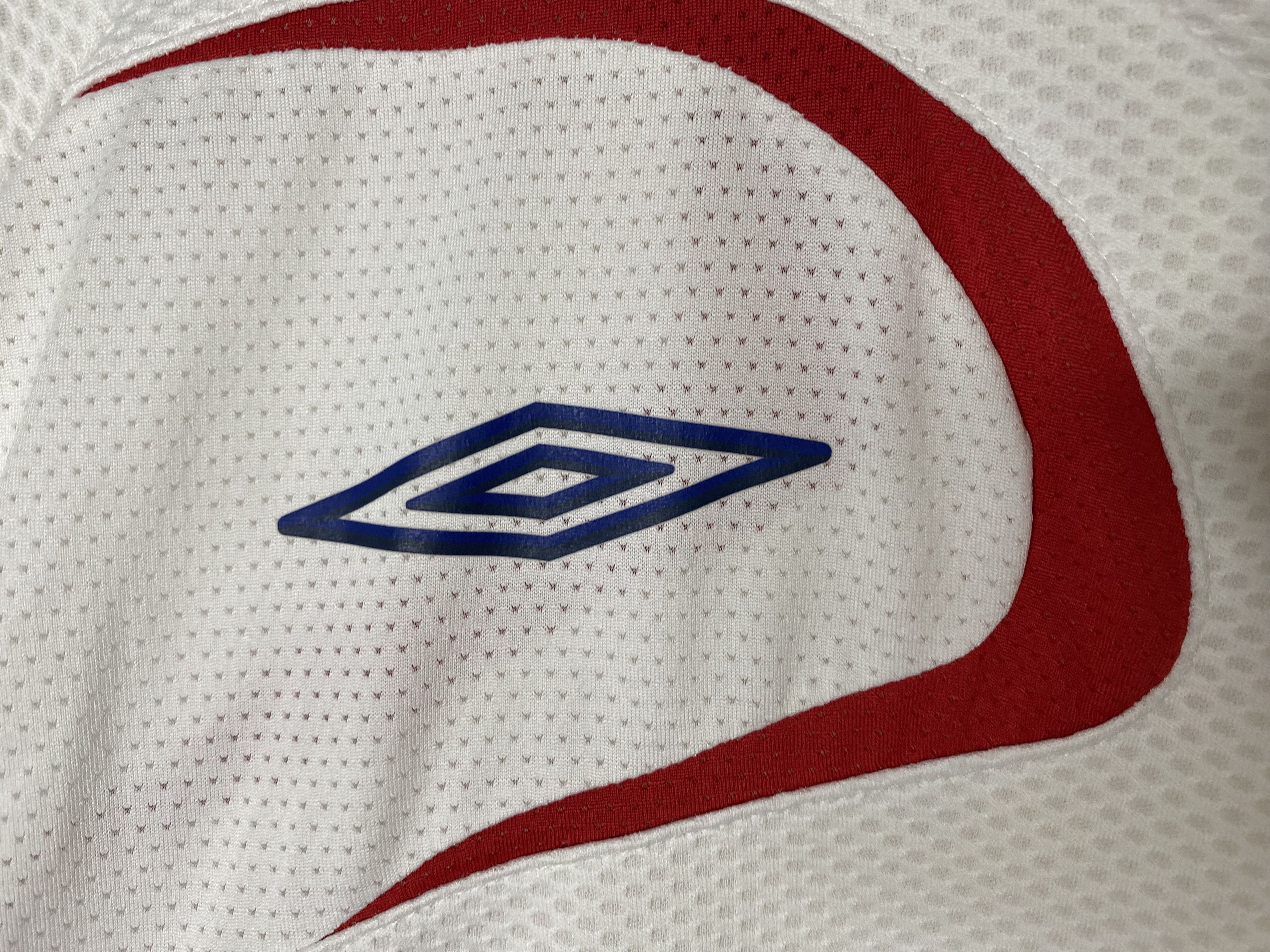 UEFA × Umbro ENGLAND VINTAGE TEAM 2006 TRAINING FOOTBALL SHIRT SOCCER Size US XL / EU 56 / 4 - 4 Thumbnail