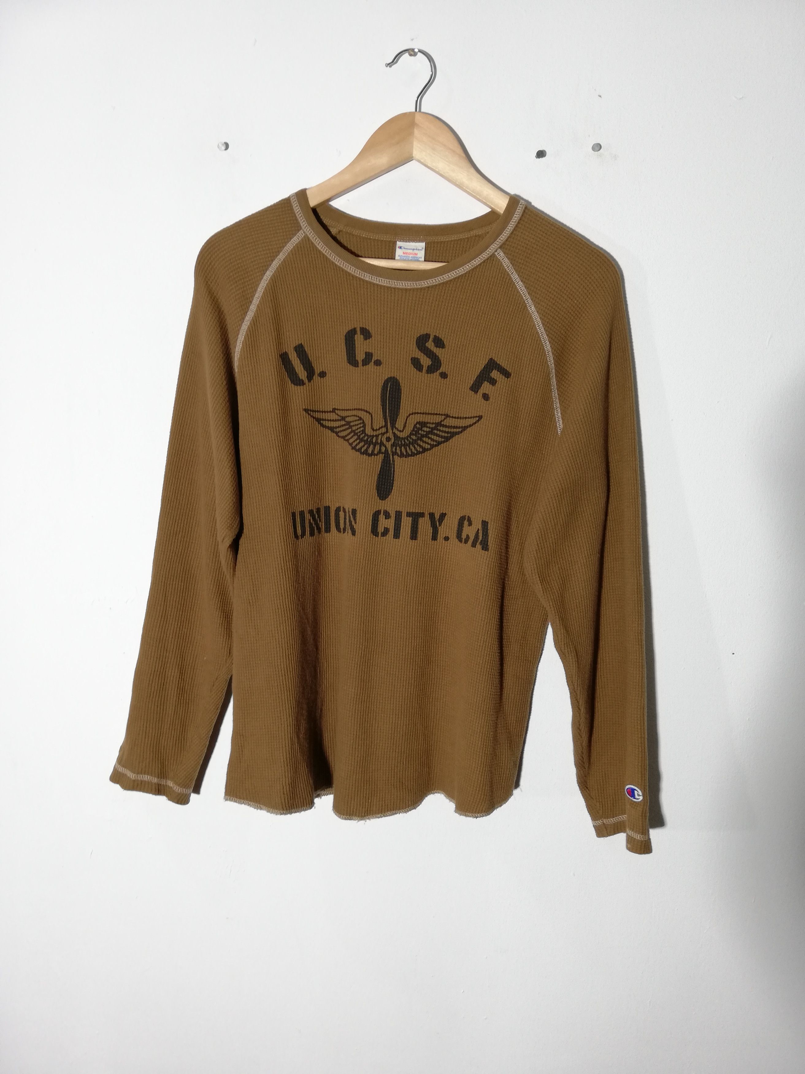 American Apparel × Champion Champion X U.C.S.F Knit Sweater Size US M / EU 48-50 / 2 - 1 Thumbnail