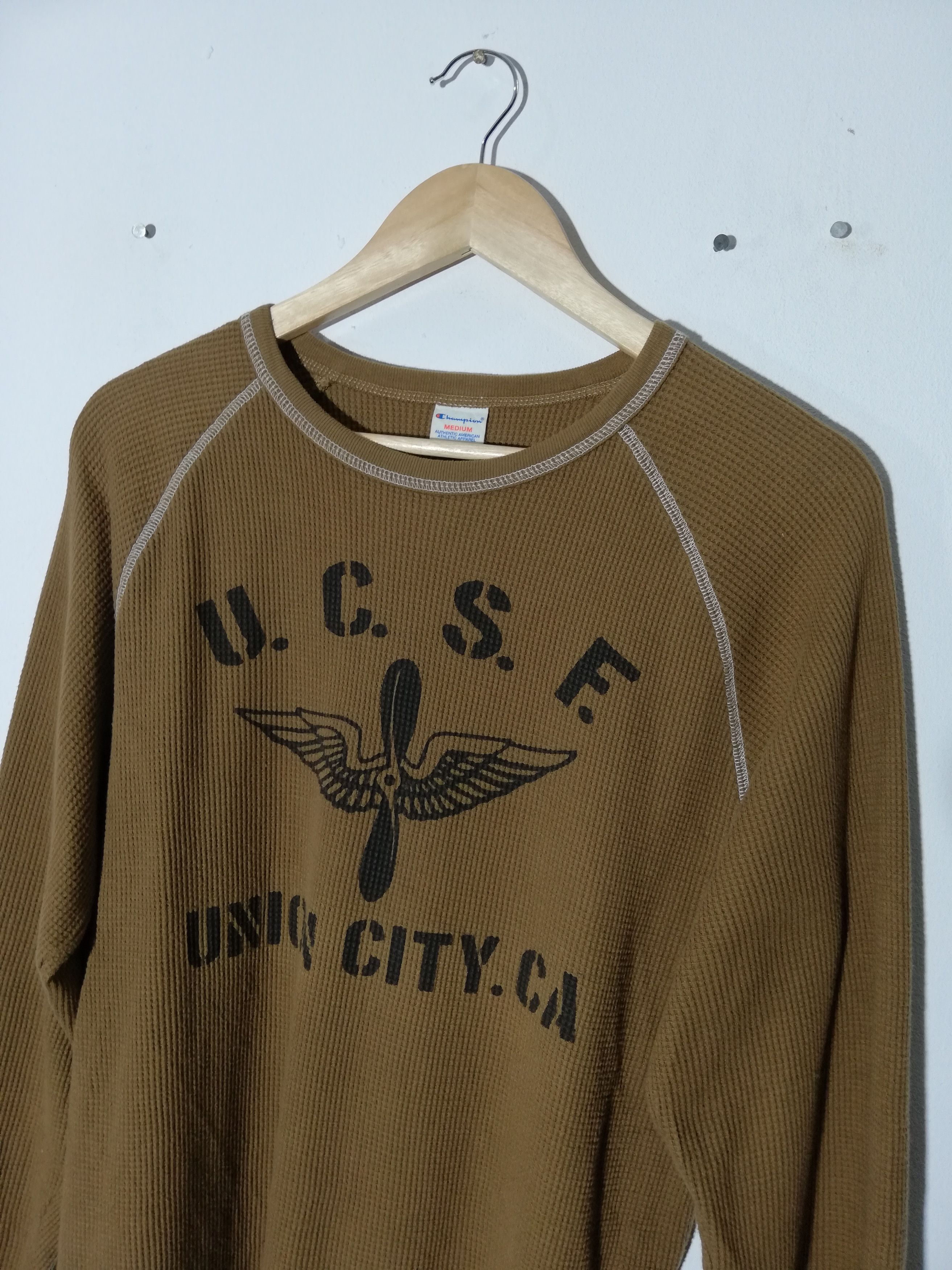 American Apparel × Champion Champion X U.C.S.F Knit Sweater Size US M / EU 48-50 / 2 - 4 Thumbnail